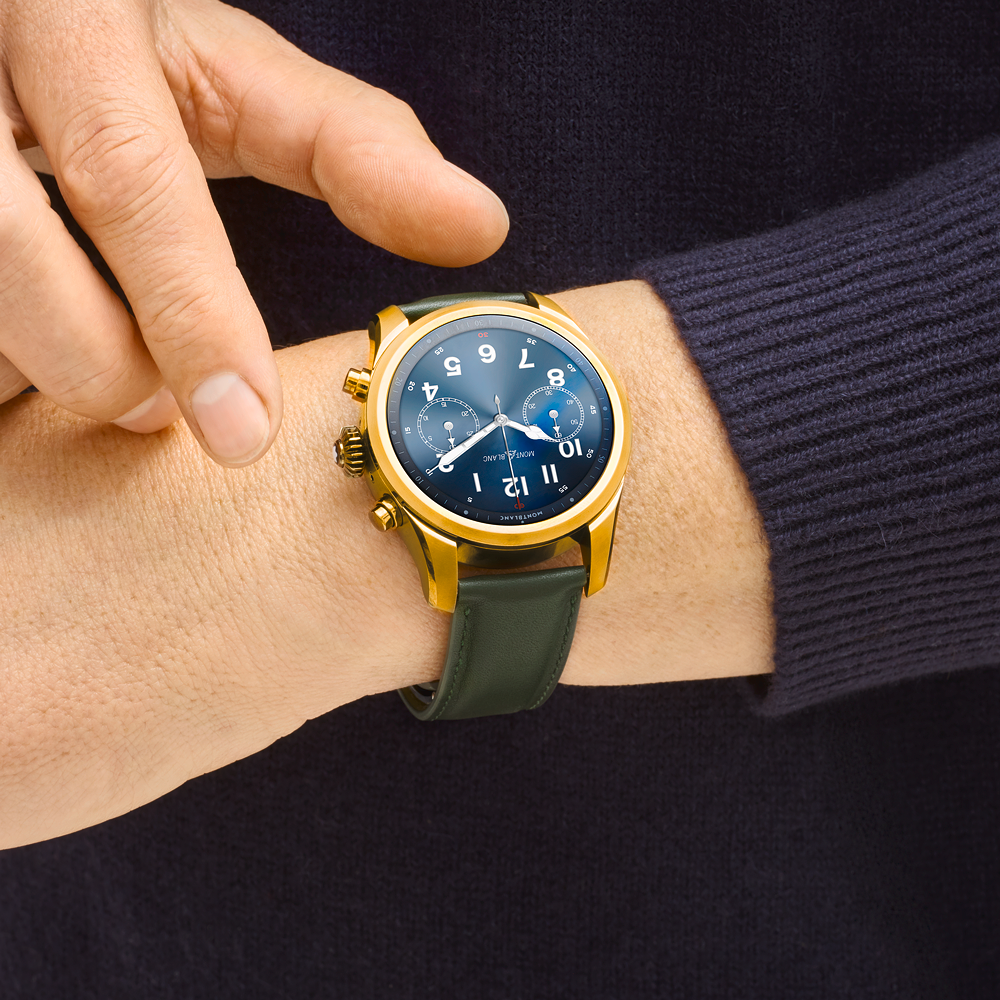 Montblanc Summit 2+ Stainless Steel Bronze Colour and Leather, image 4