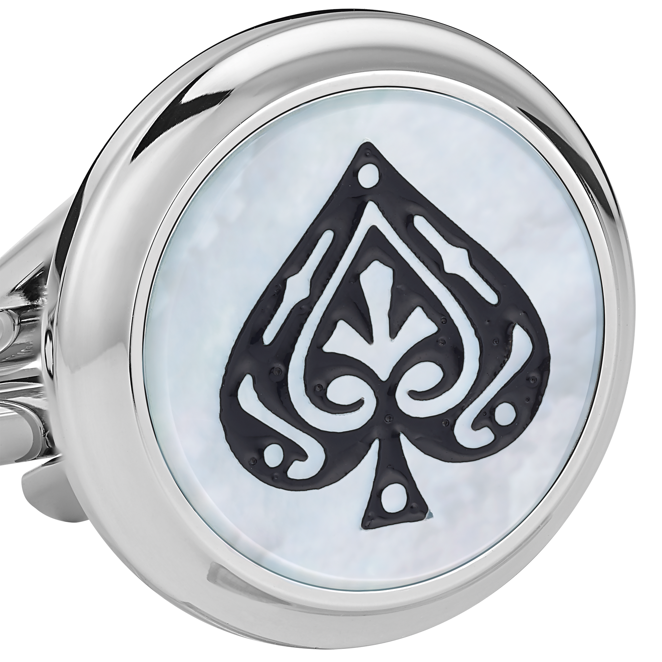 Meisterstück Tribute to the Book Around the World in 80 Days Spade & Heart Cufflinks, image 2