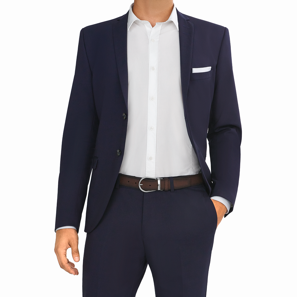 Brown cut-to-size casual belt, image 2