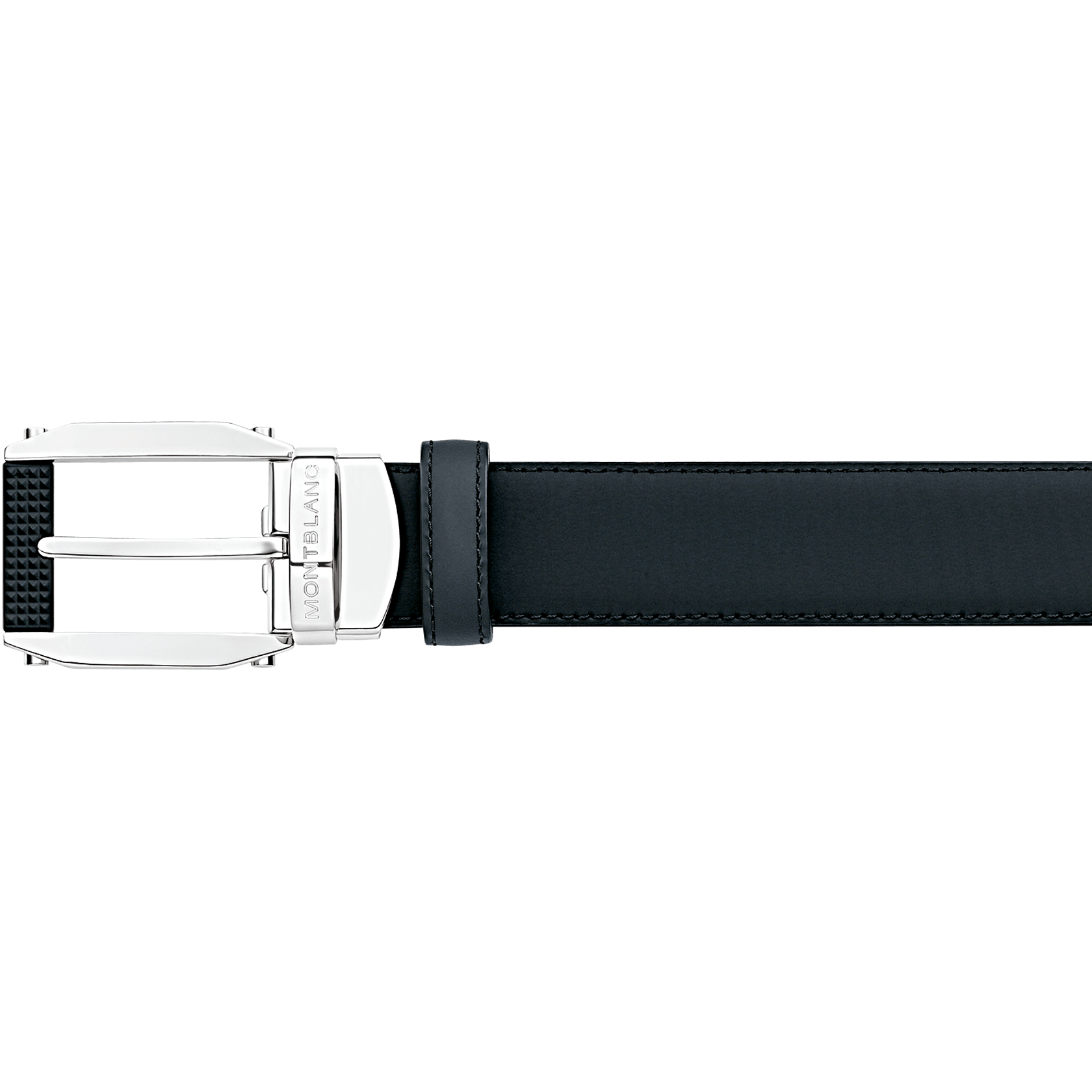 Black/brown reversible cut-to-size casual belt, image 1