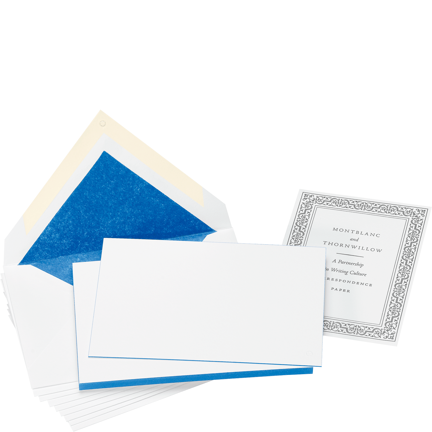 10 Cards + Envelopes Royal Blue, image 1