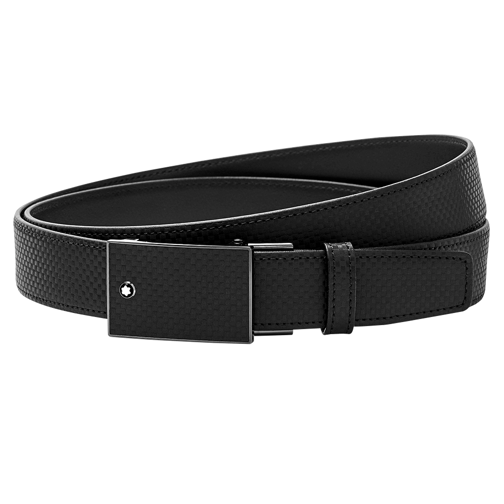 Black/brown reversible cut-to-size casual belt, image 2