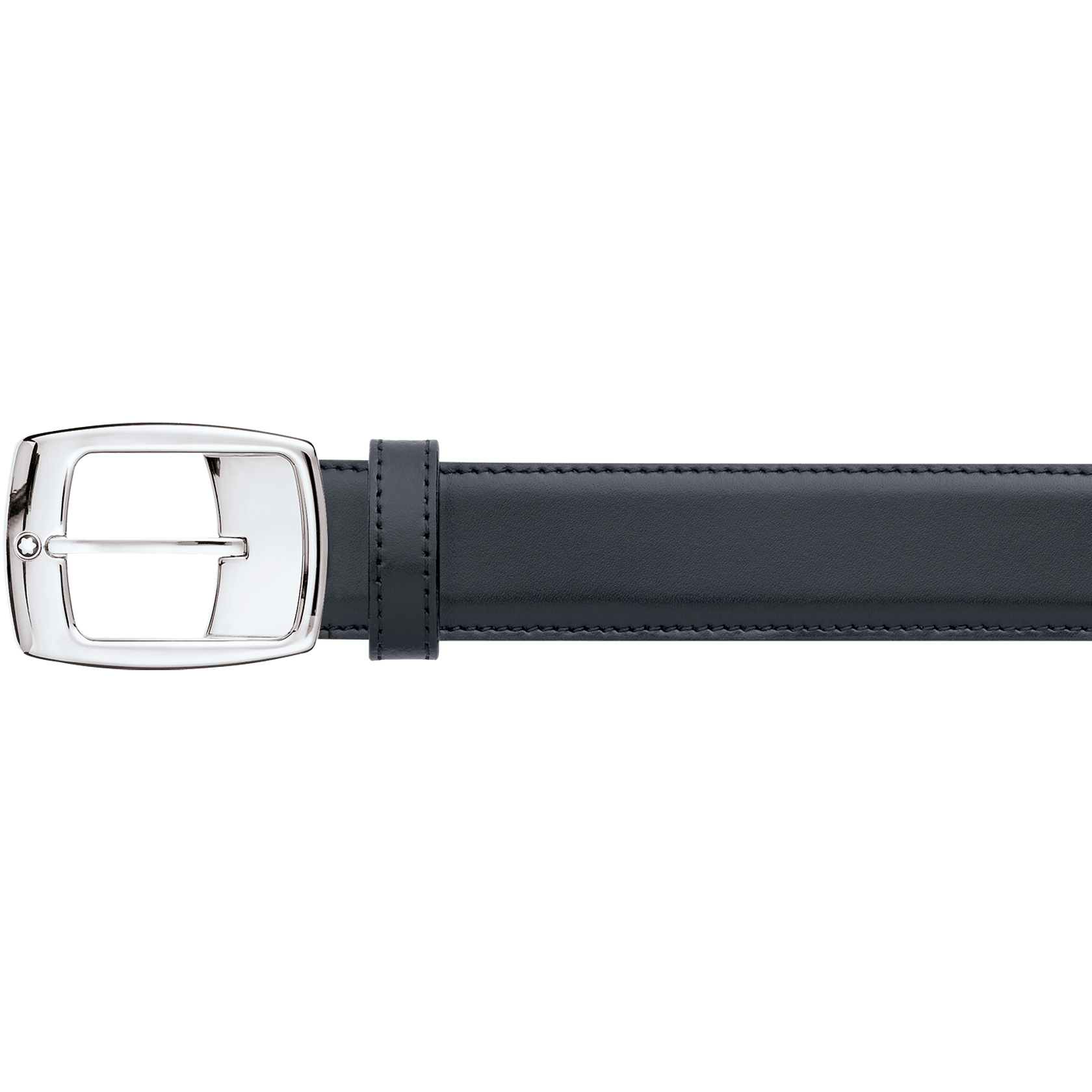 Black/brown reversible cut-to-size business belt, image 1