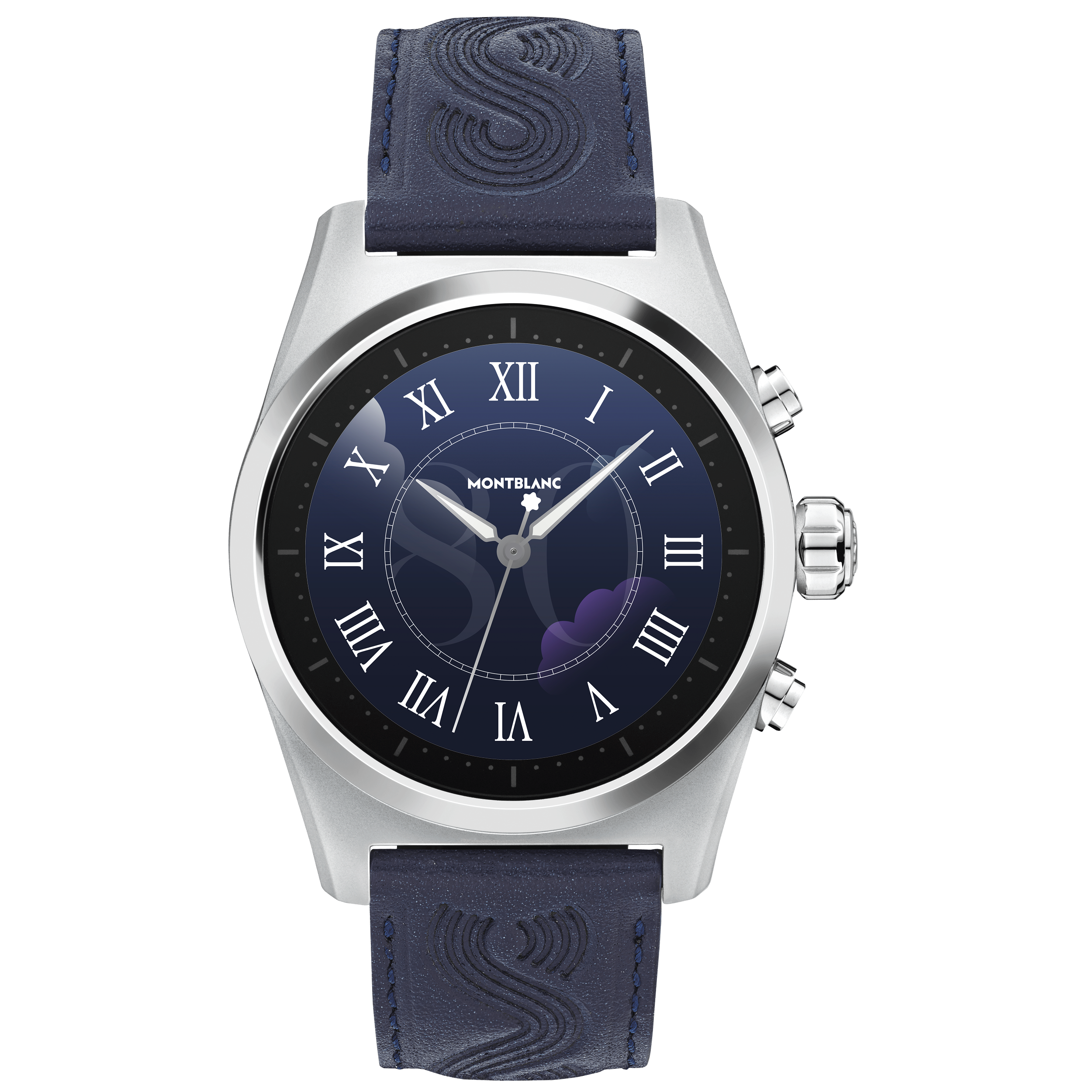 Montblanc Summit 2+ Stainless Steel and Leather Strap - Around the World in 80 Days, image 1