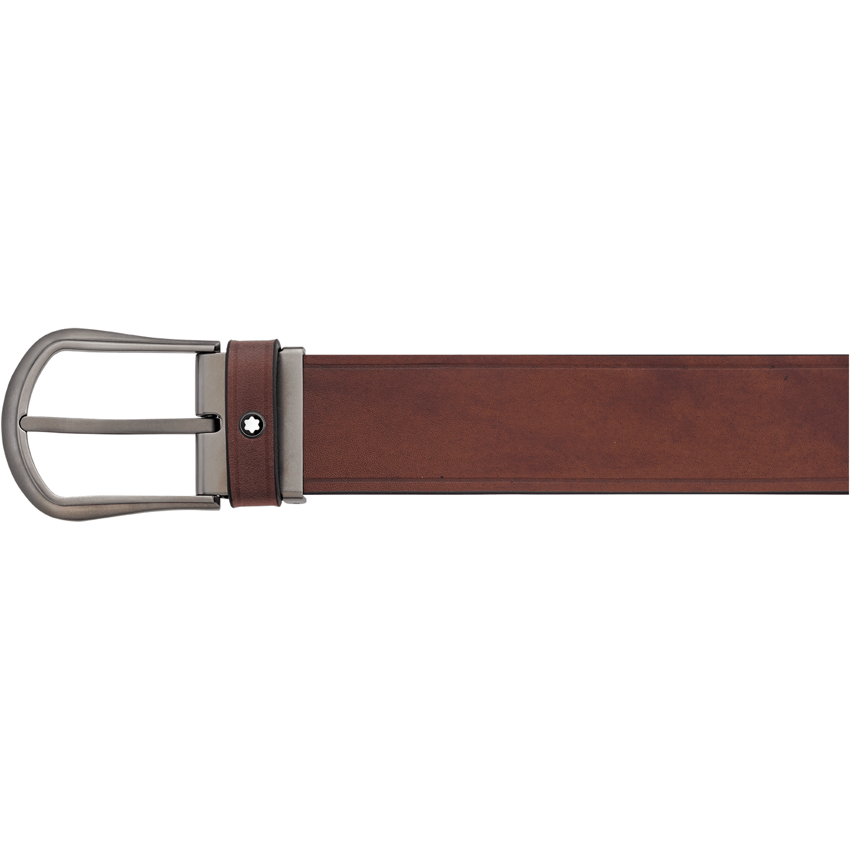Brown cut-to-size casual belt, image 1