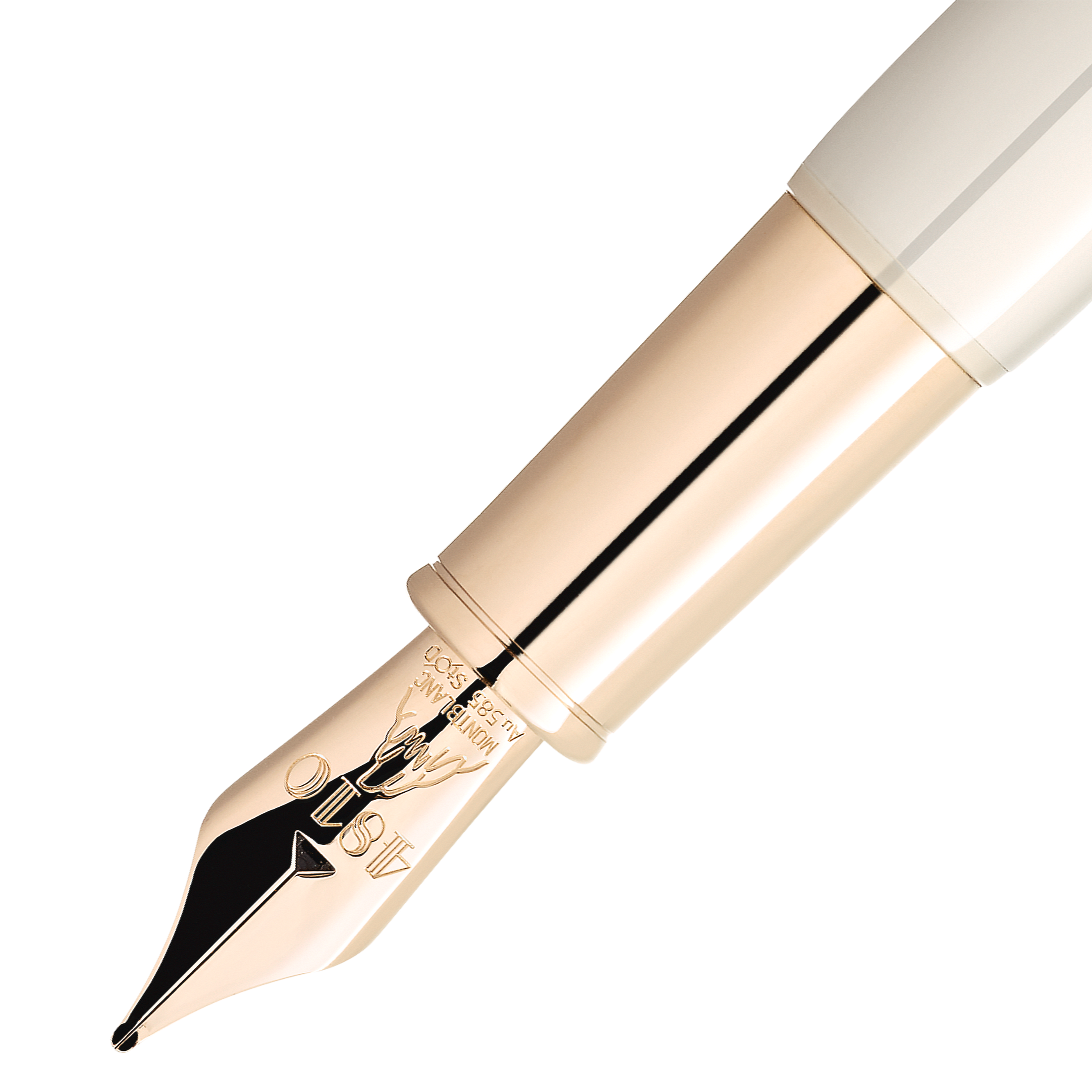 Montblanc Heritage Rouge et Noir "Baby" Special Edition Ivory-colored Fountain Pen F, image 2