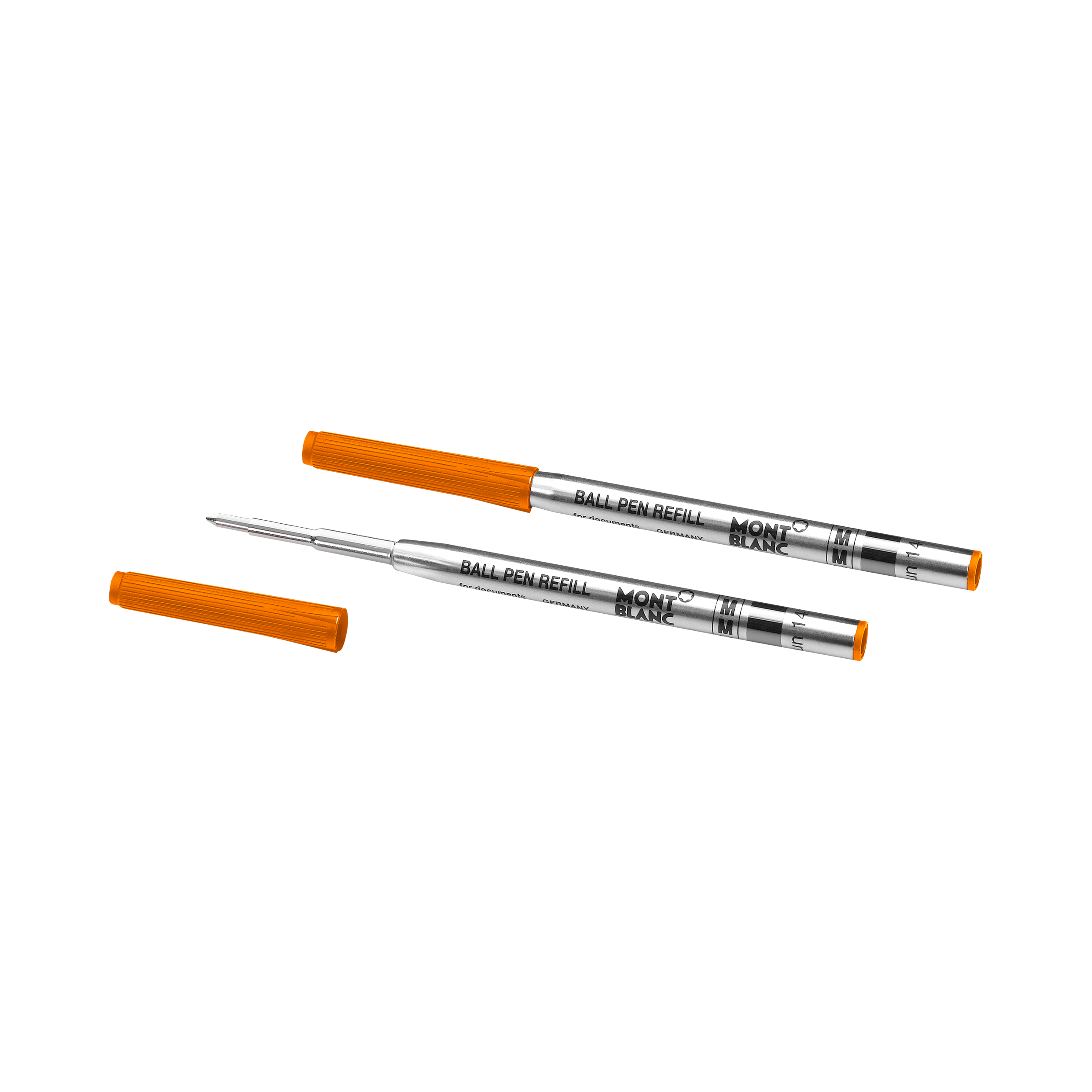 2 Ballpoint refills, manganese orange (M), image 3