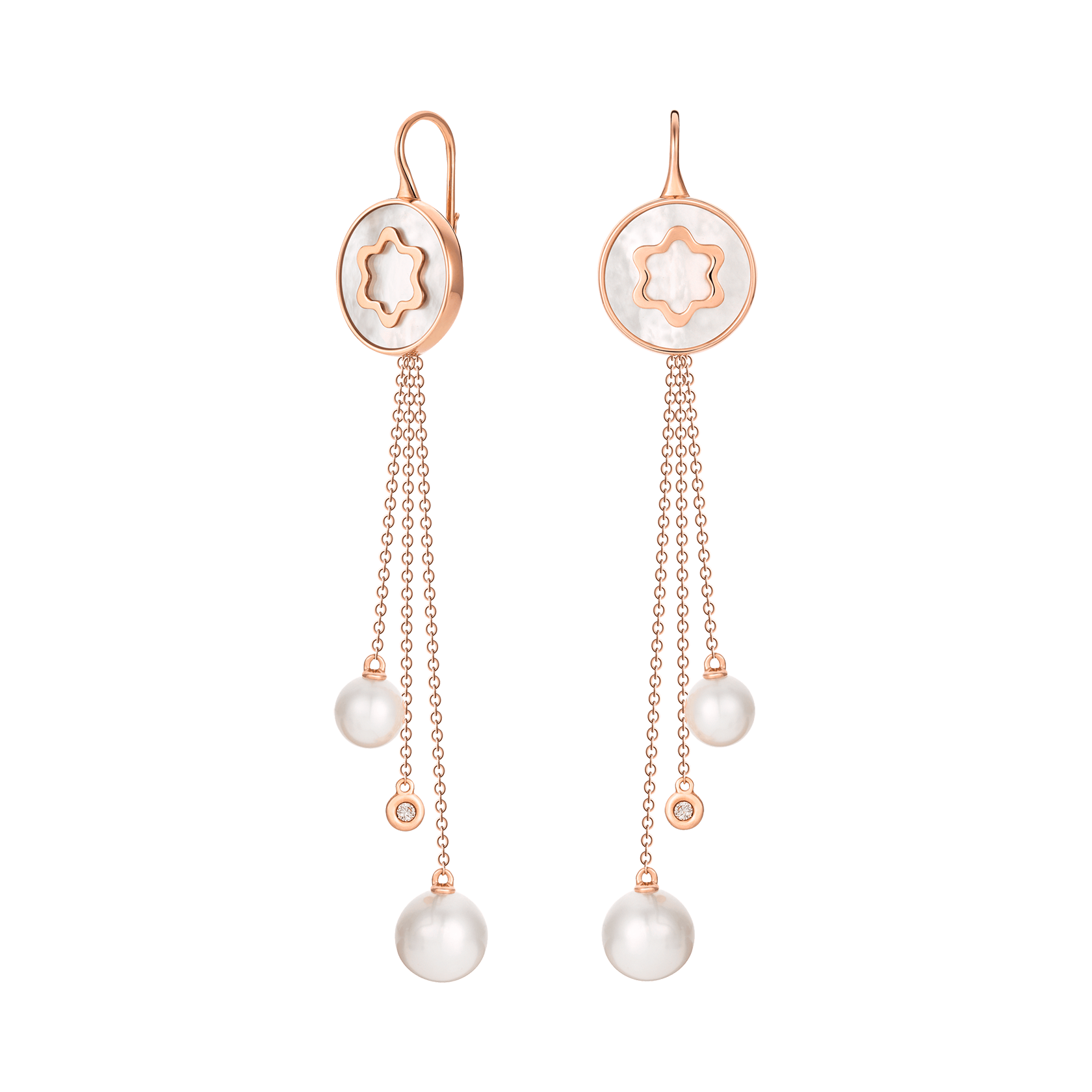 Montblanc 4810 Signet earrings, image 1