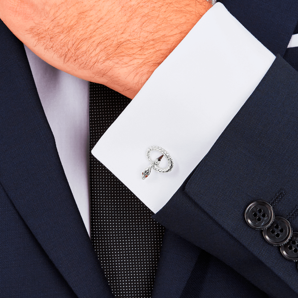 Serpent cufflinks, image 2