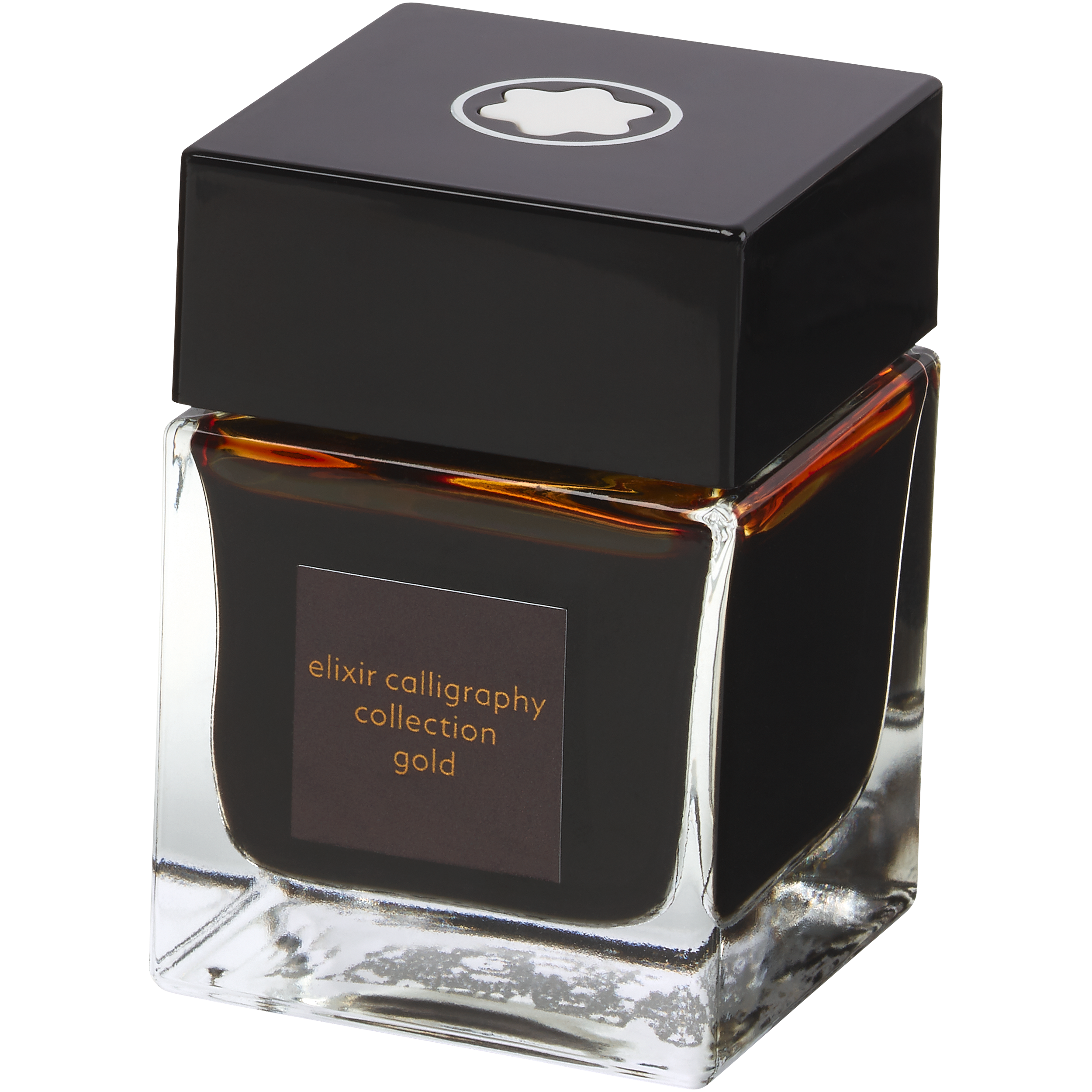 Ink Bottle 50 ml, Elixir Calligraphy Yellow Gold, image 3