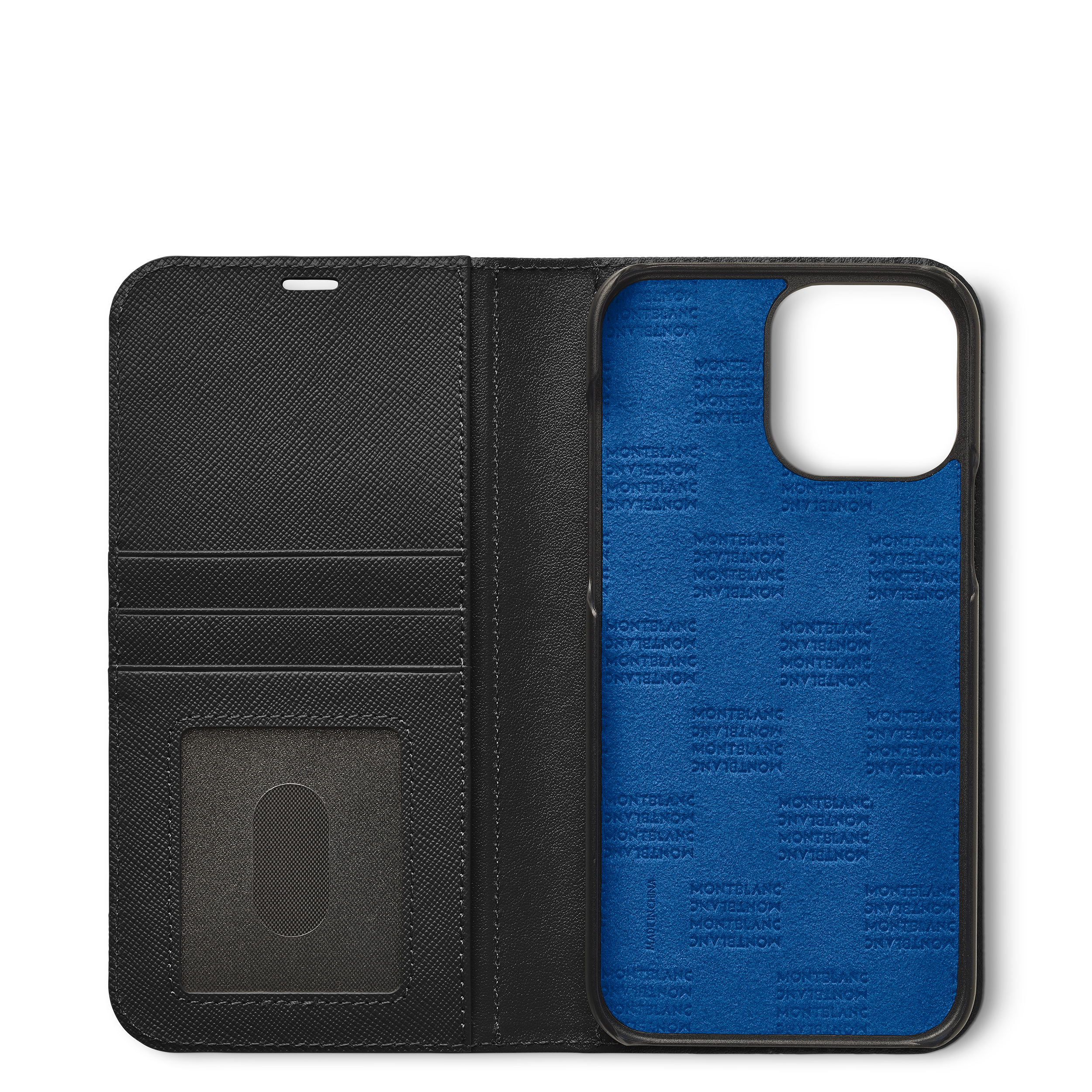Montblanc Sartorial Flip Side Cover with 2cc and view pocket for Apple iPhone 13 Pro Max, image 2