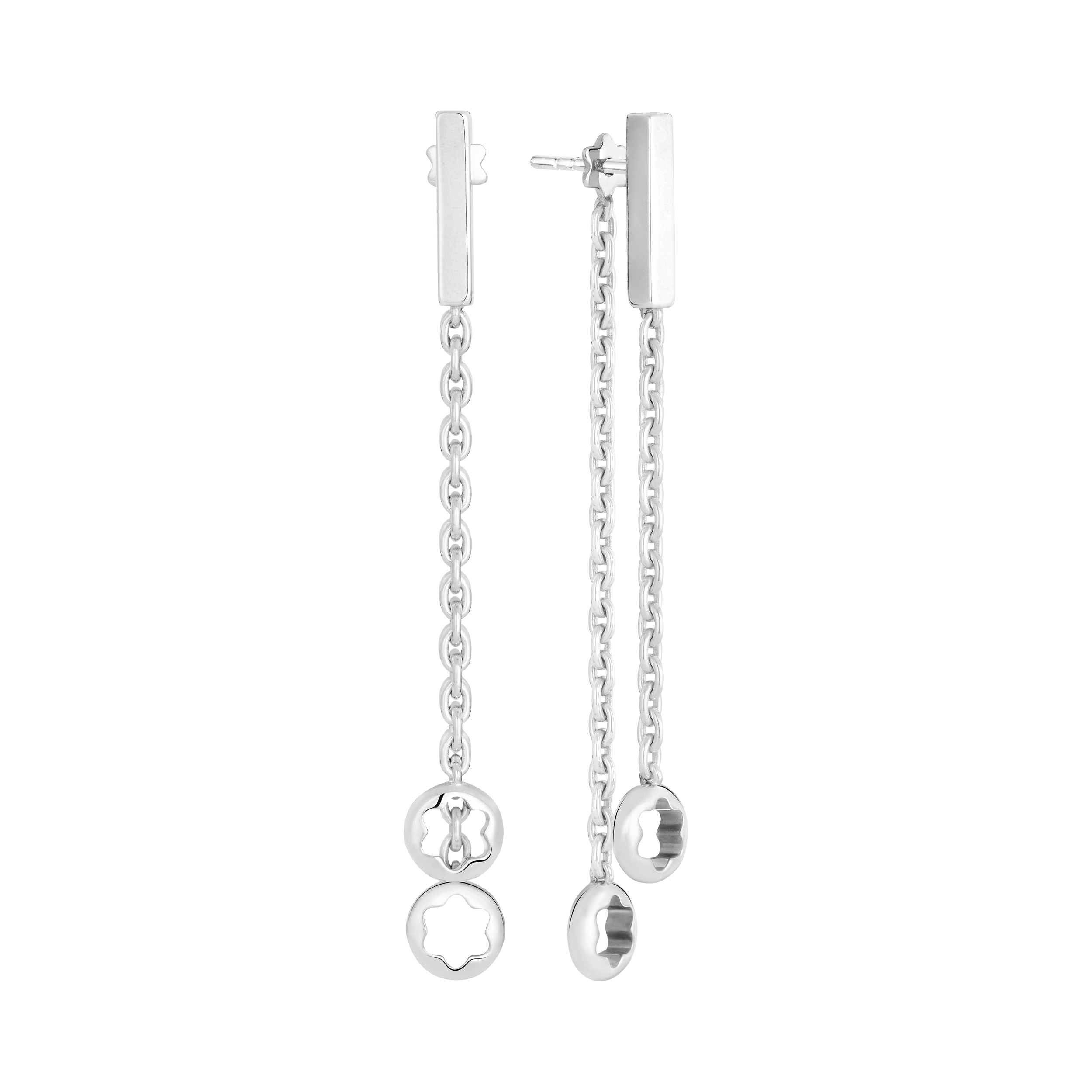 Star Signet long earrings, image 1