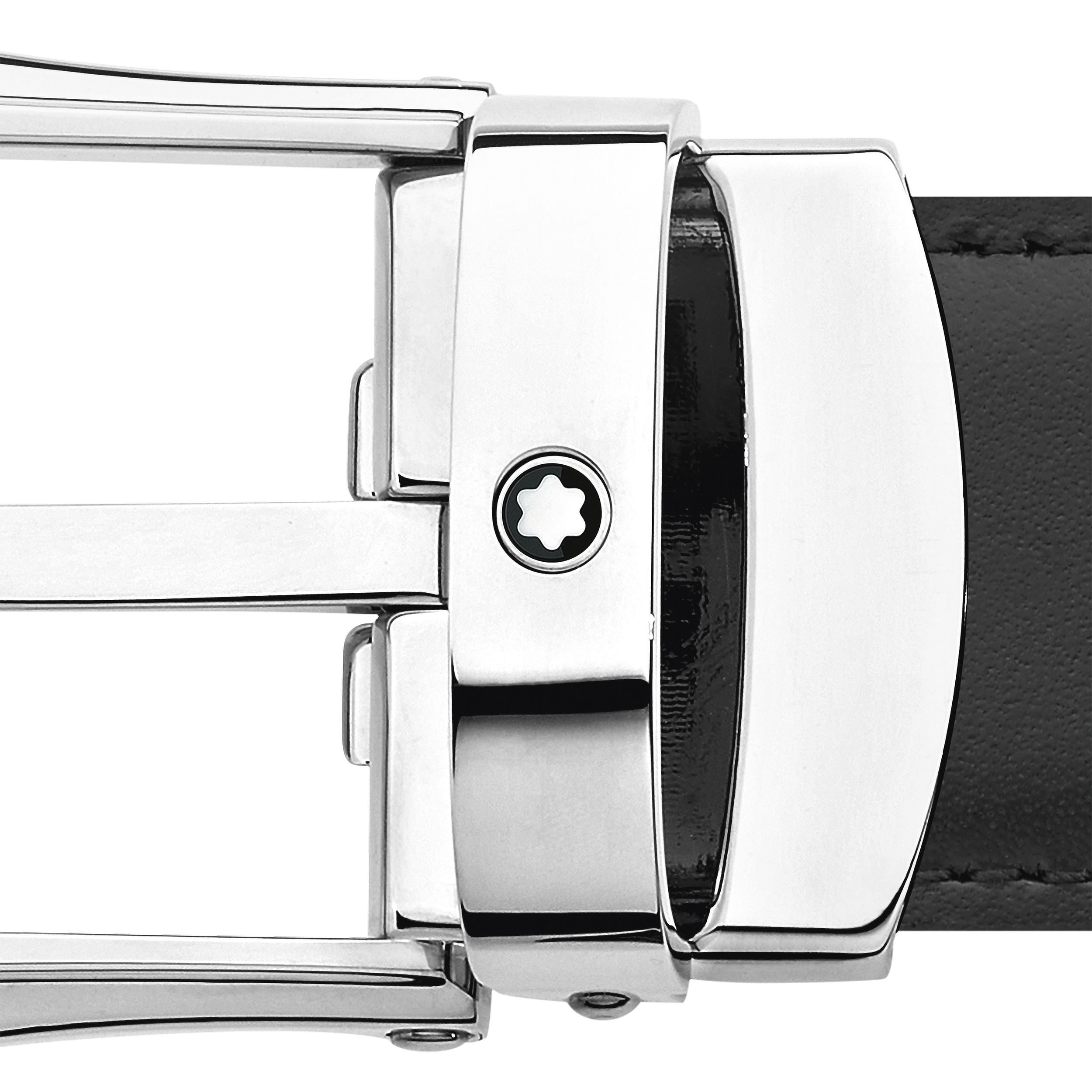 Black/brown 30 mm reversible leather belt, image 4