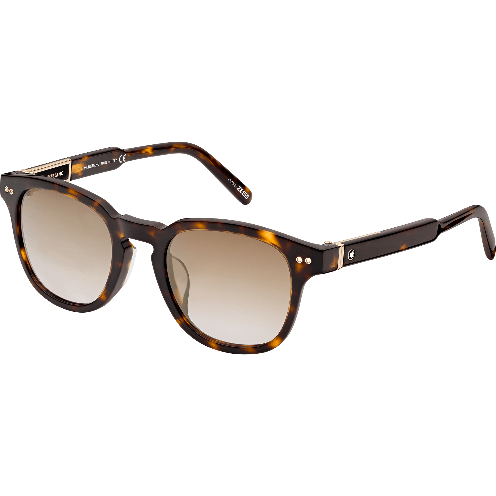 Sunglasses Emblem Havana Acetate Panthos Brown Lens, image 1