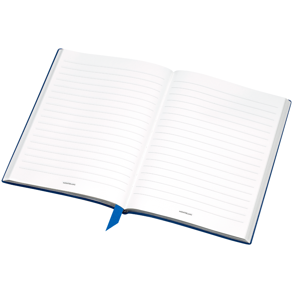 2 صورة ،Montblanc UNICEF 2017 Fine Stationery Notebook #146 Blue, lined