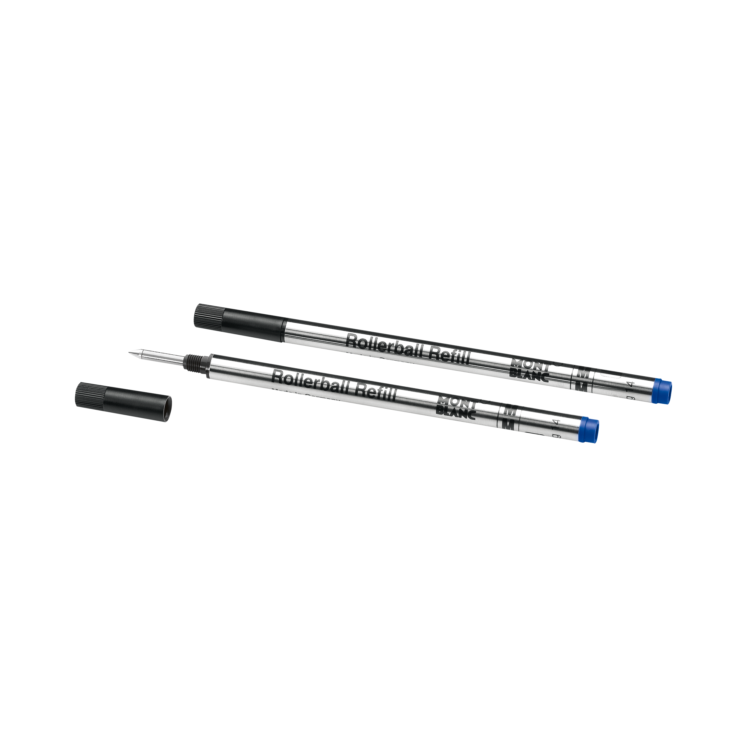 2 Rollerball Refills Medium, Royal Blue, image 2