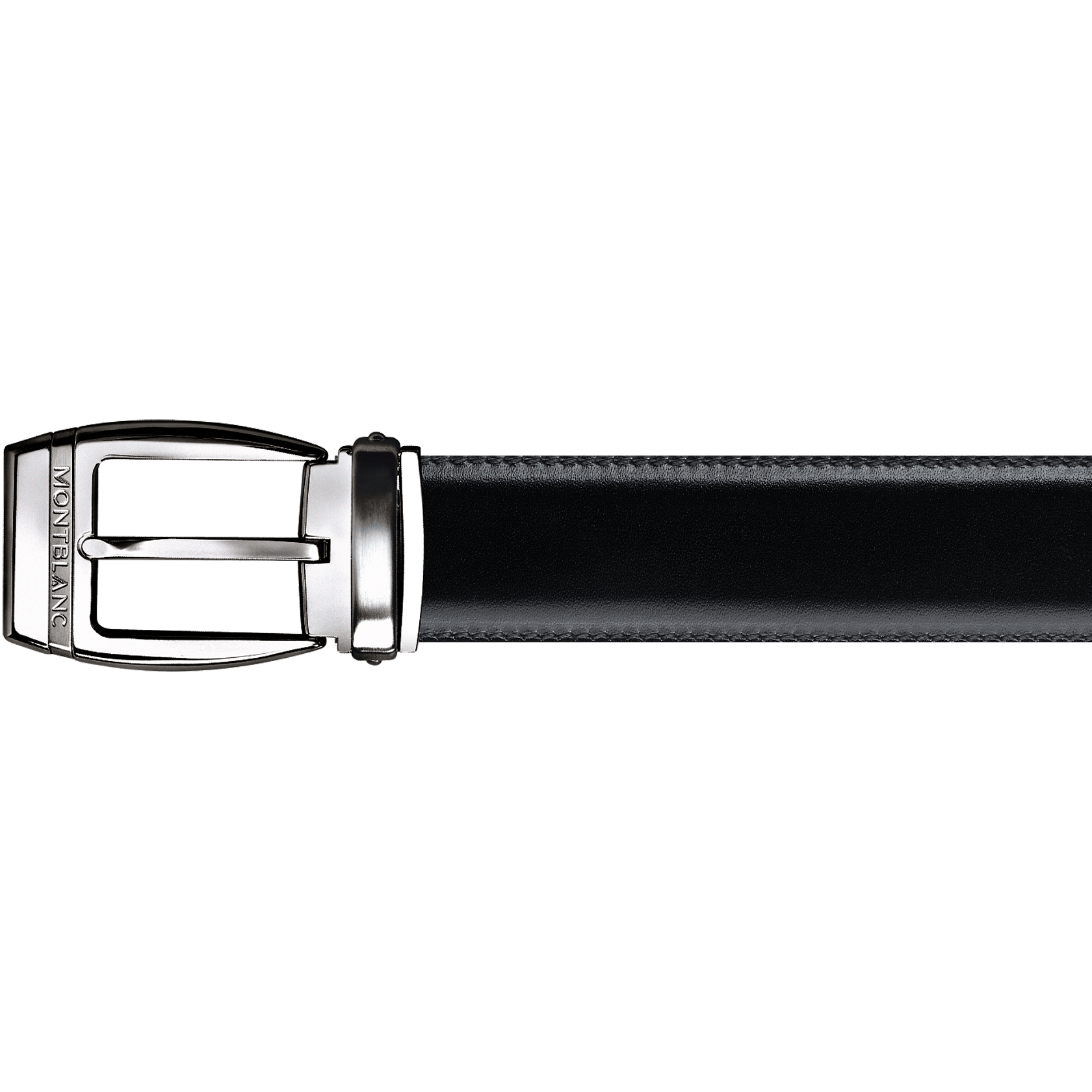 Black/brown reversible cut-to-size casual belt, image 1