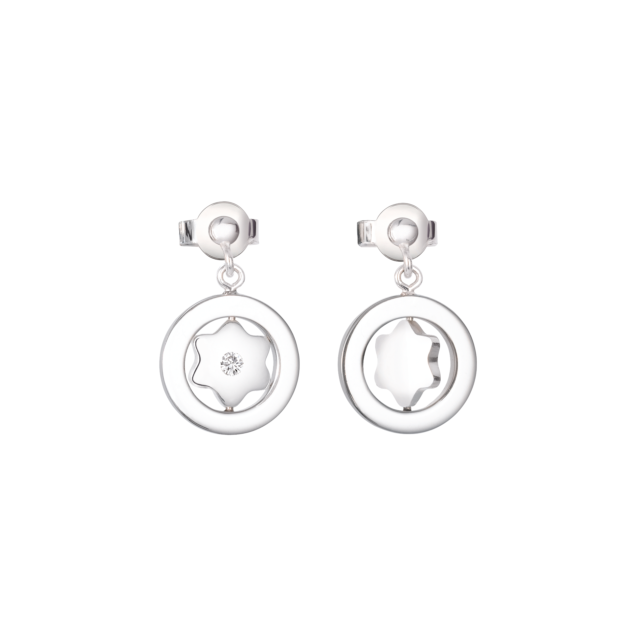 1 صورة ،Montblanc Star Signet earrings