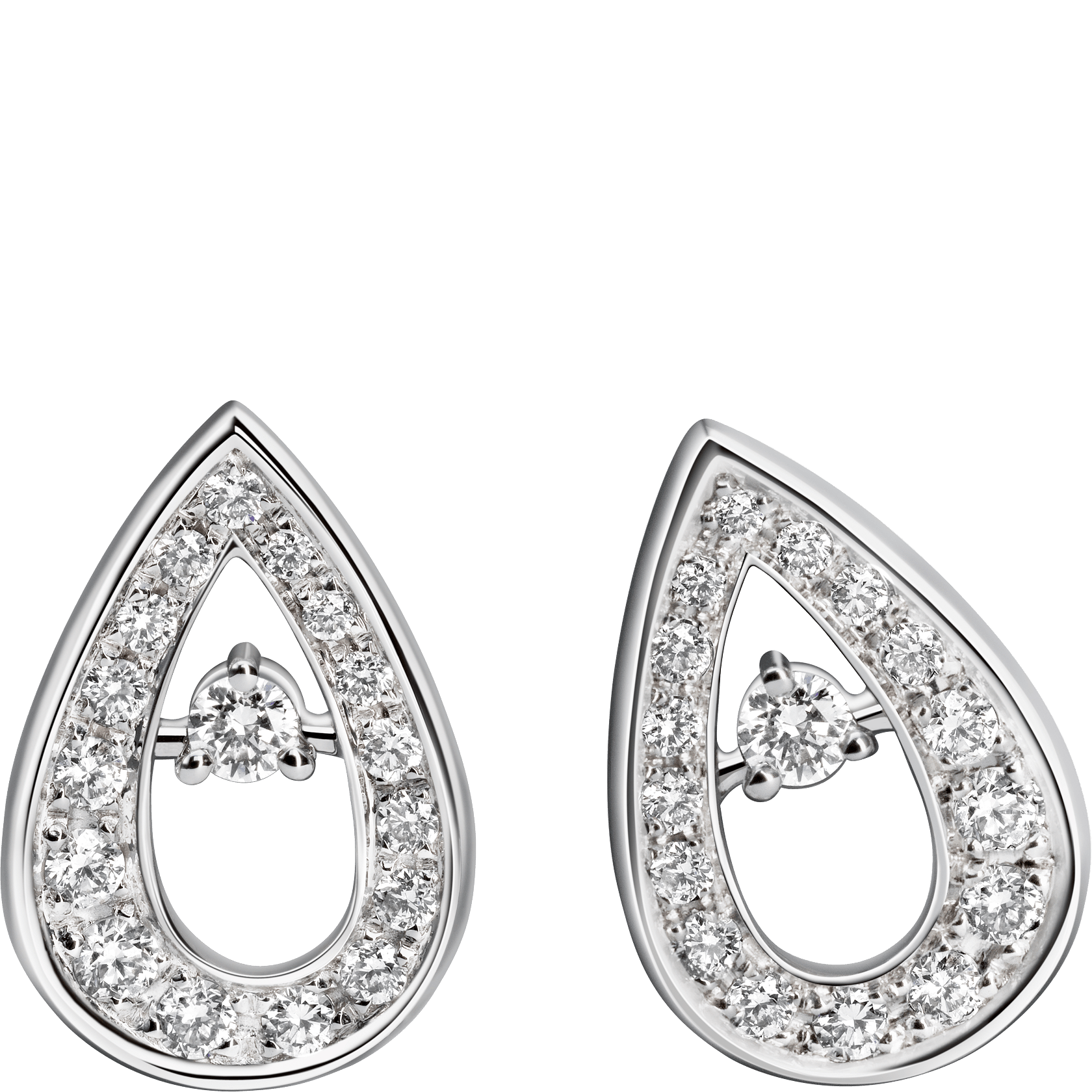 1 صورة ،Princesse Grace de Monaco Pétales de Rose motif earstuds