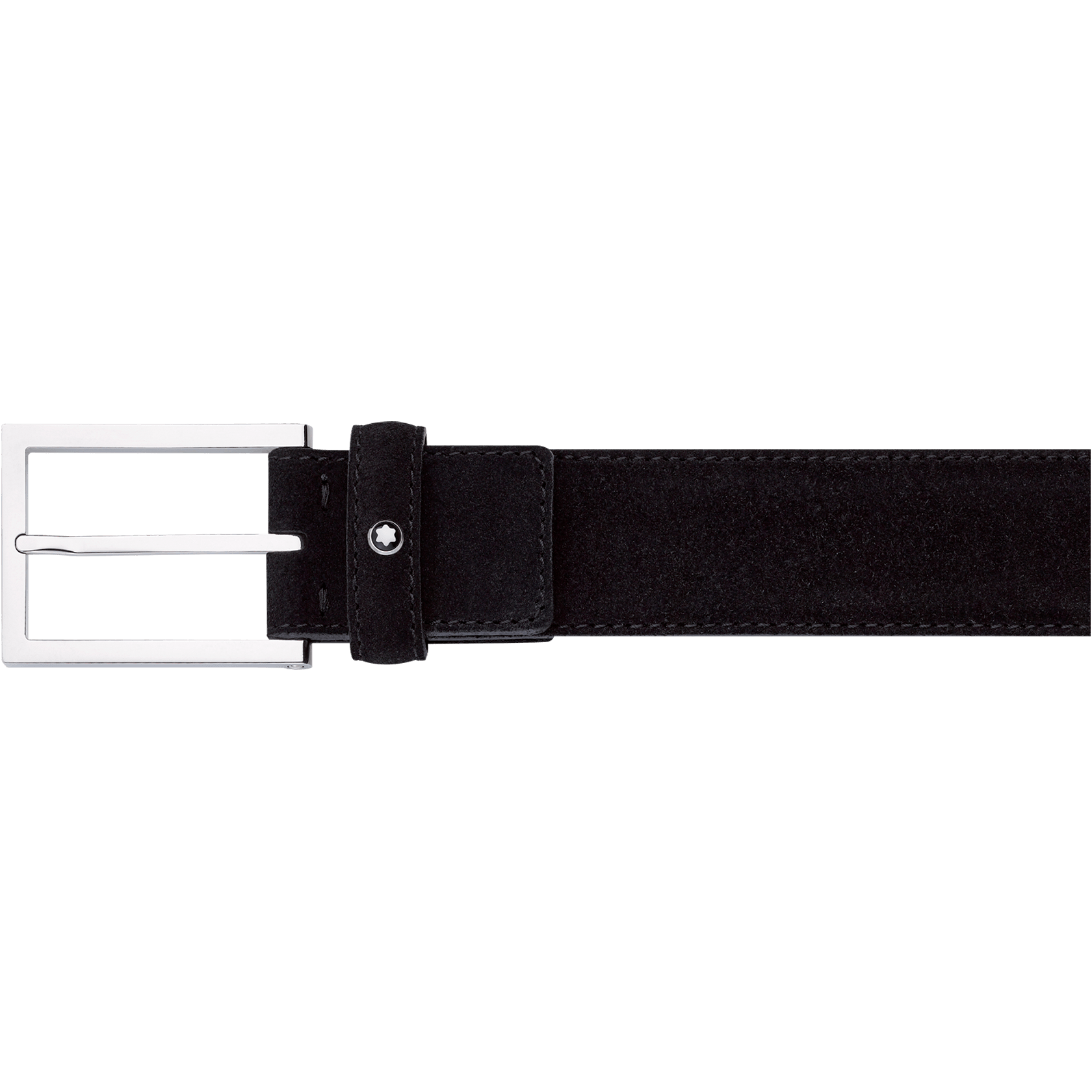 Square Shiny Palladium Finish Pin Buckle, image 1