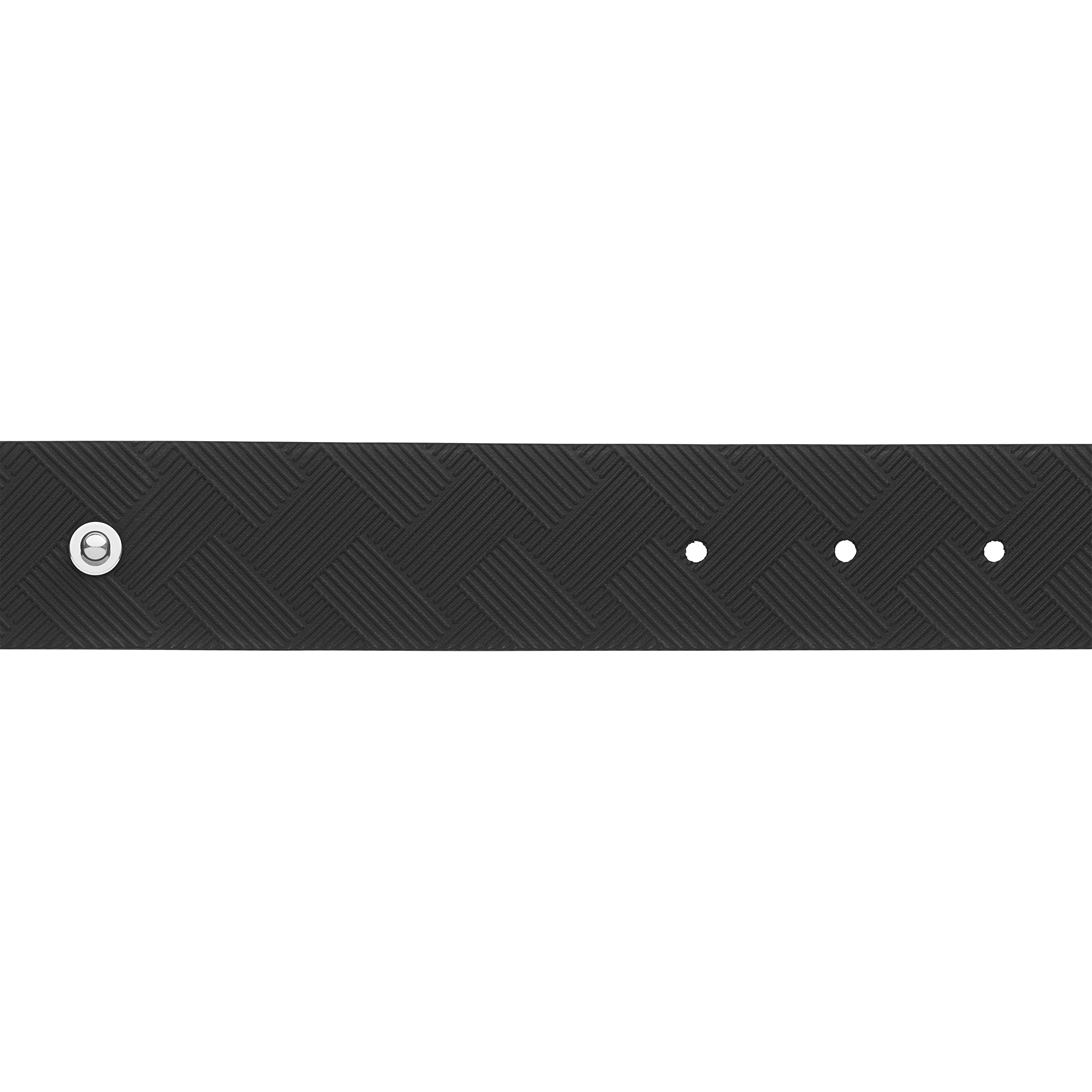 M LOCK 4810 black printed 35 mm leather buckle belt, image 6