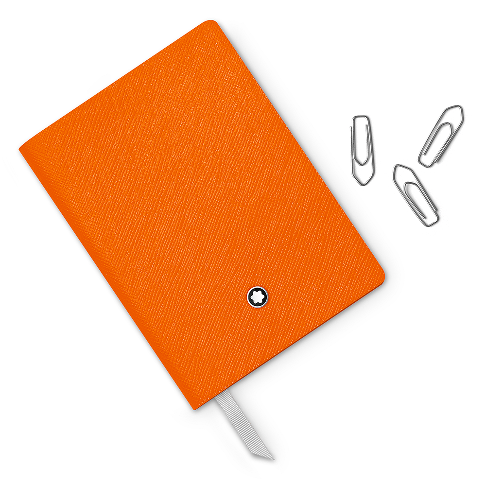 Montblanc Fine Stationery Notebook #145 Lucky Orange, lined, image 3