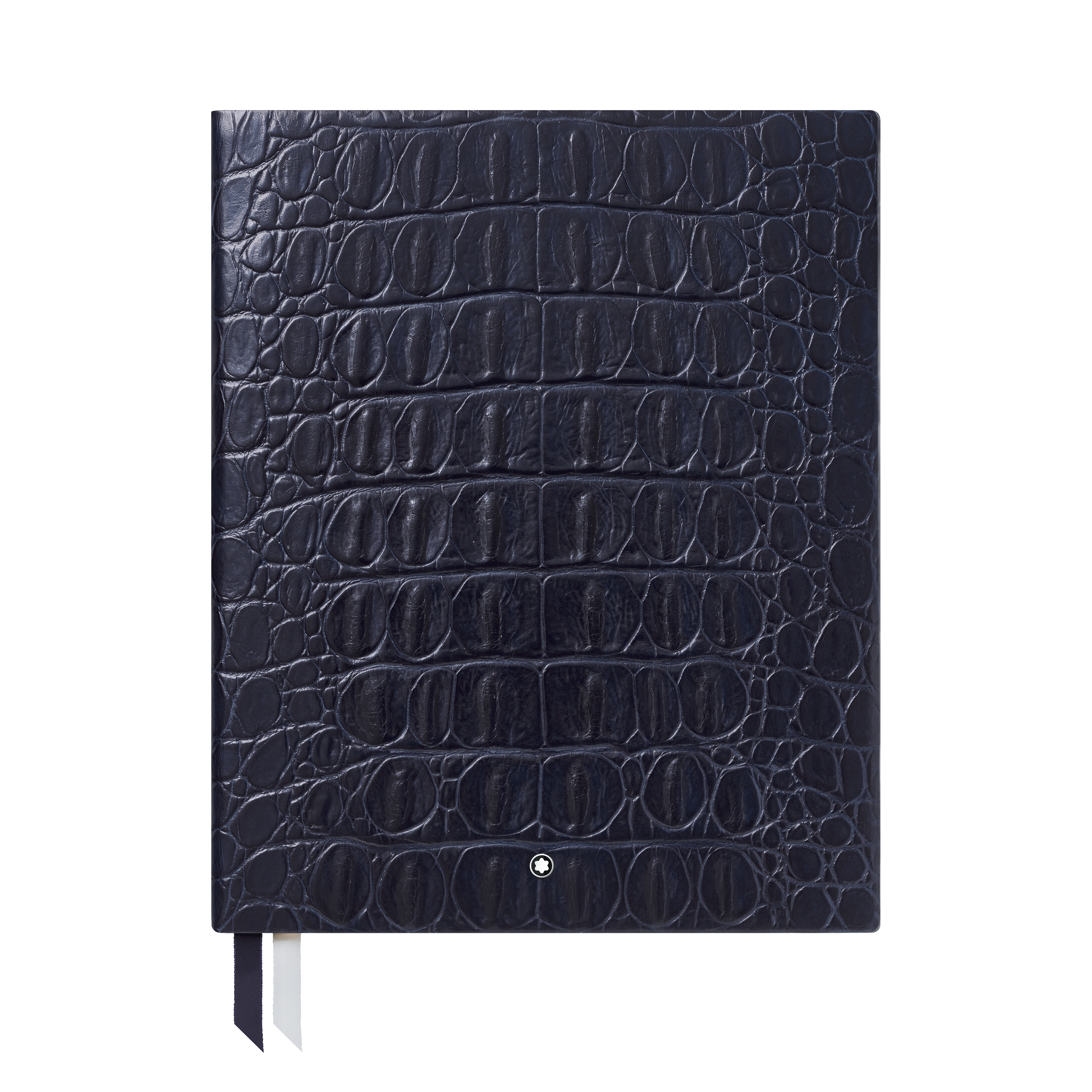 Notebook #149 large, Croco Print, Blue - Lined, image 1