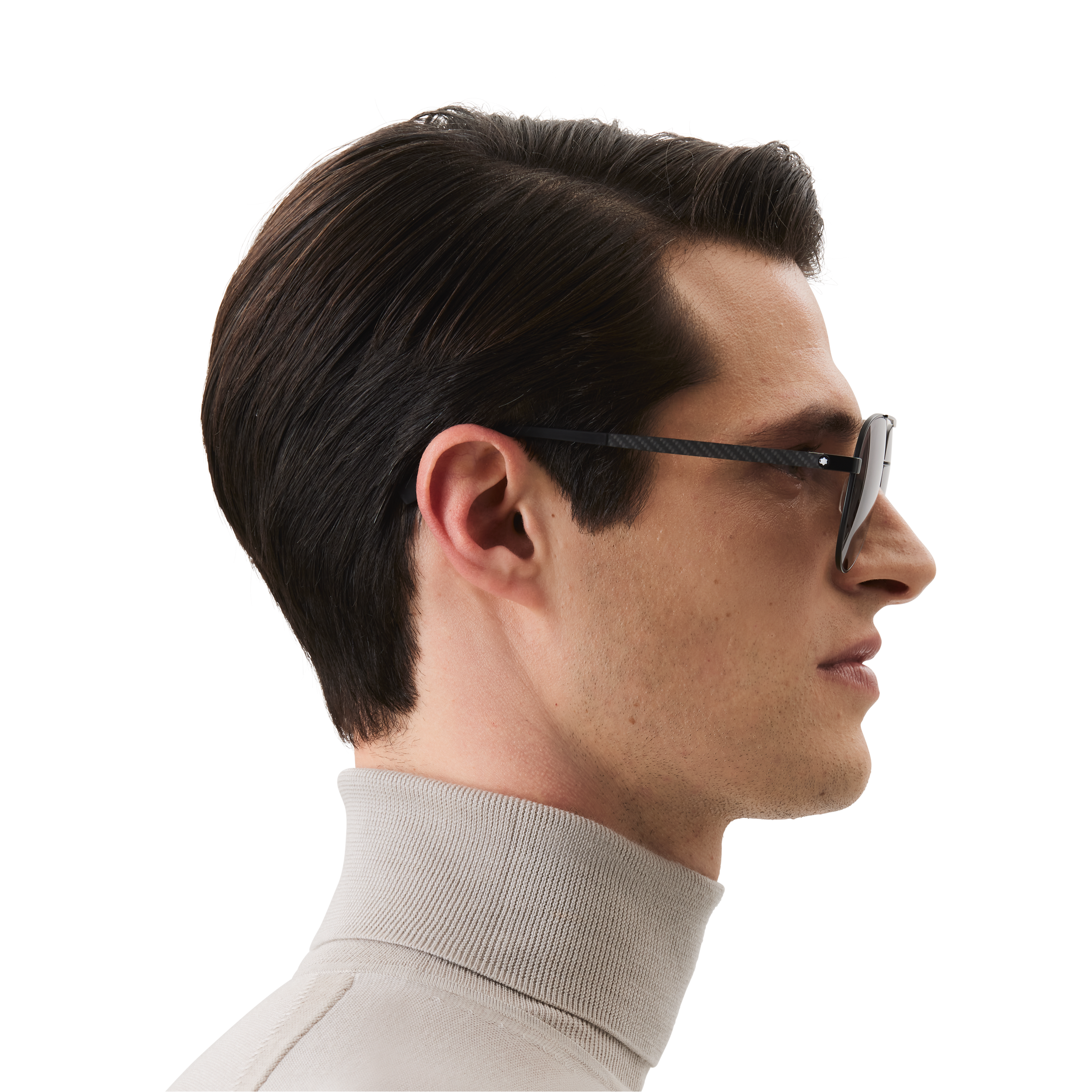 Squared Sunglasses with Black-Coloured Metal Frame, image 1