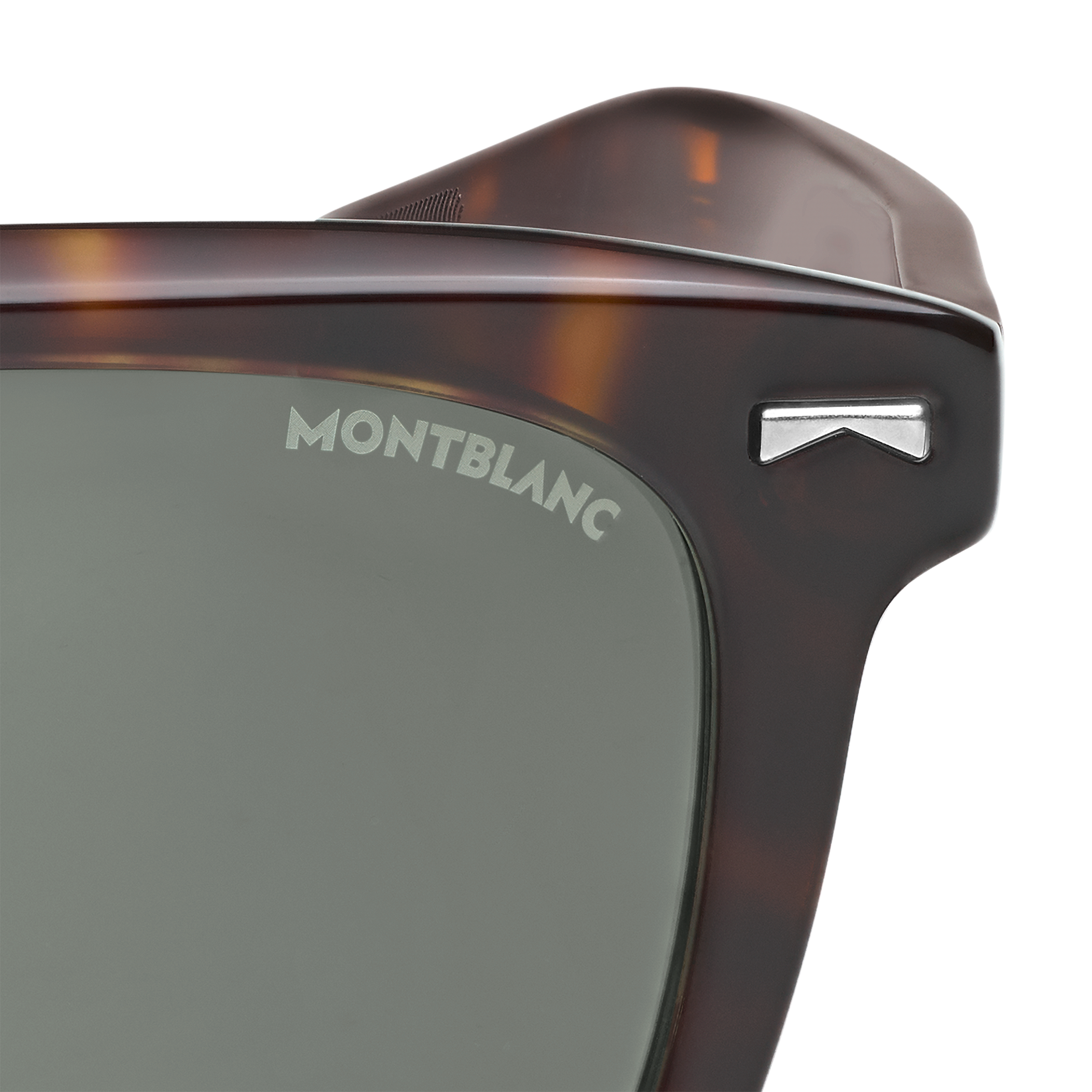 Squared Sunglasses with Havana Colored Acetate Frame, image 2