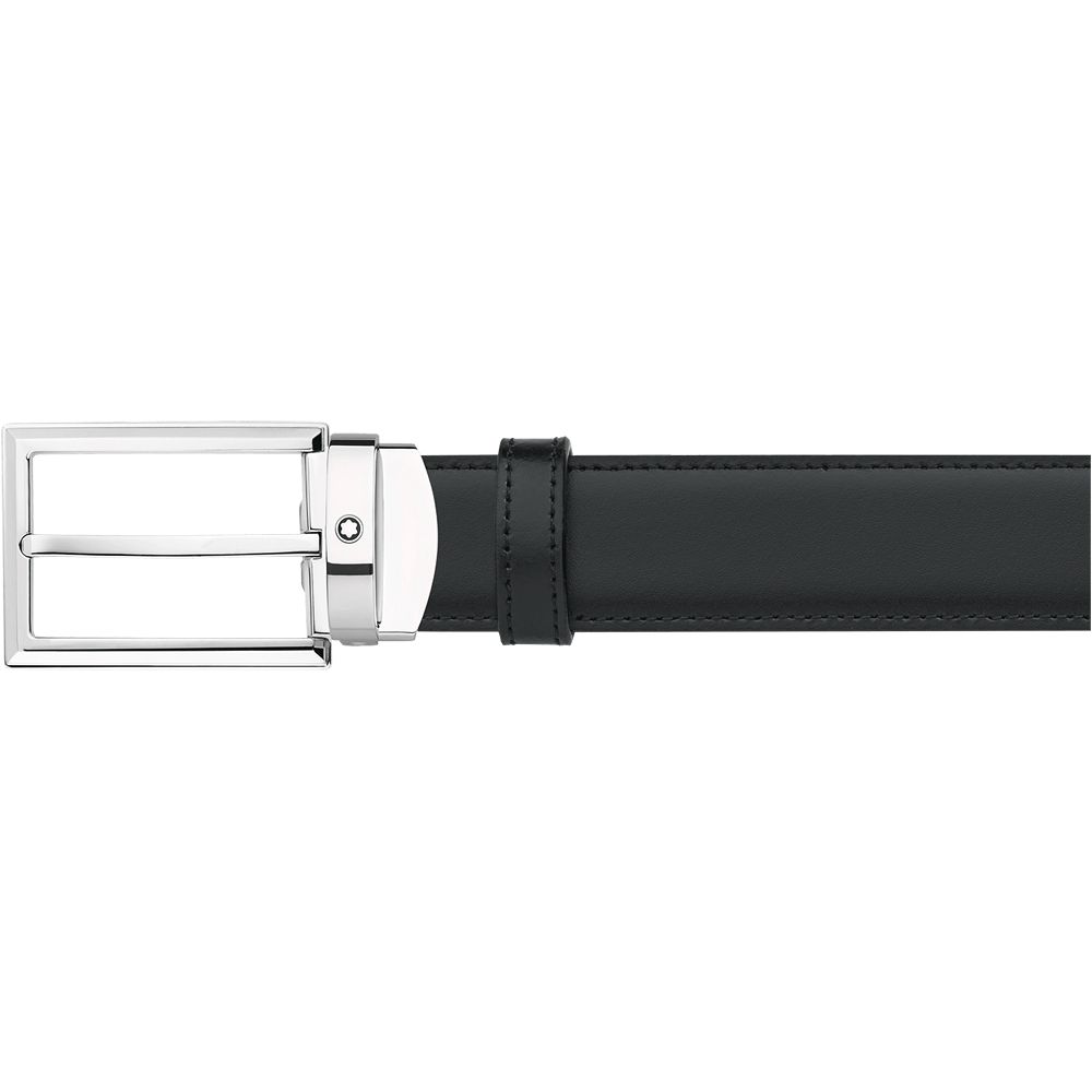 Black/brown reversible cut-to size business belt, image 2