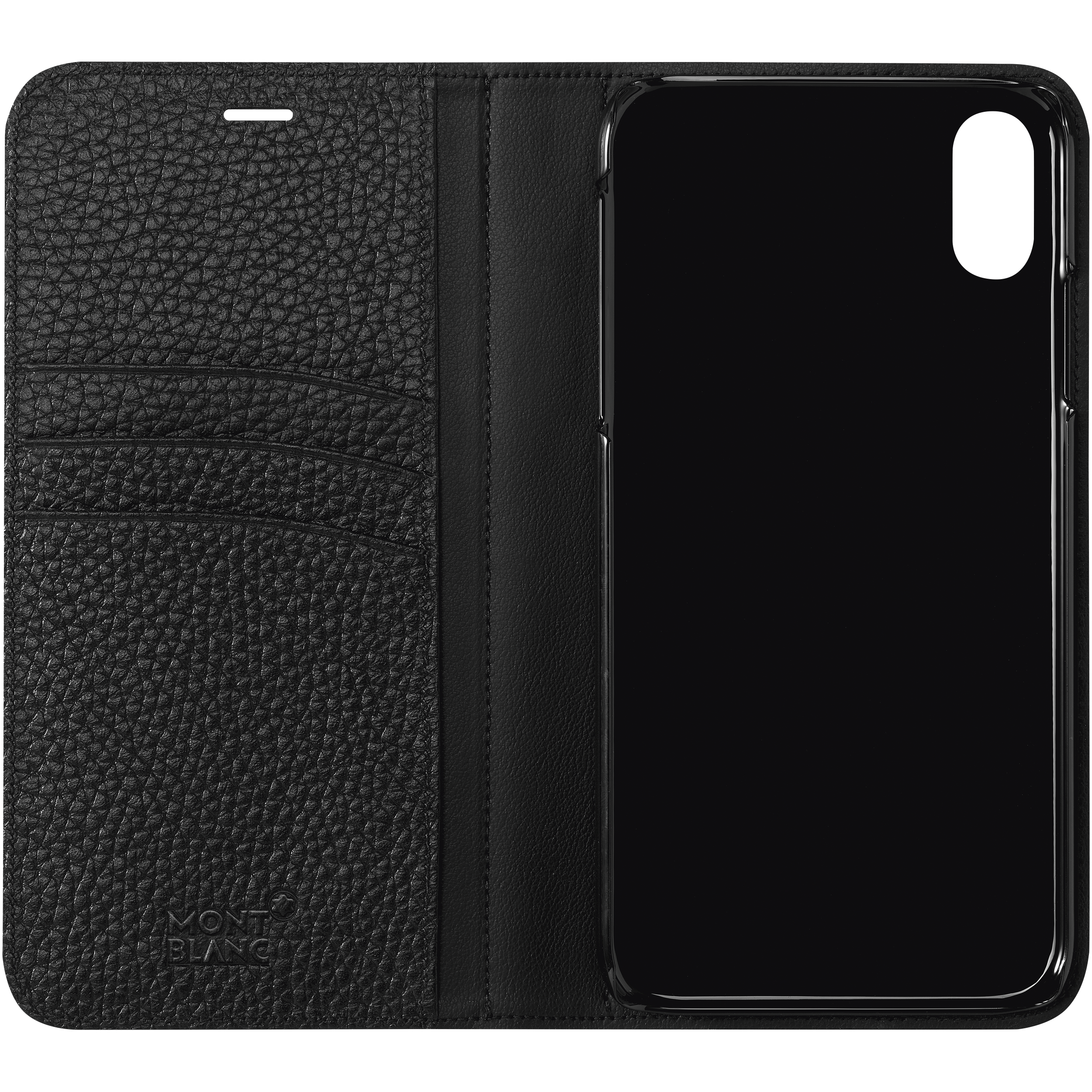 Meisterstück Soft-grain Flip Side Cover with stand-up function for Apple iPhone XS, image 5