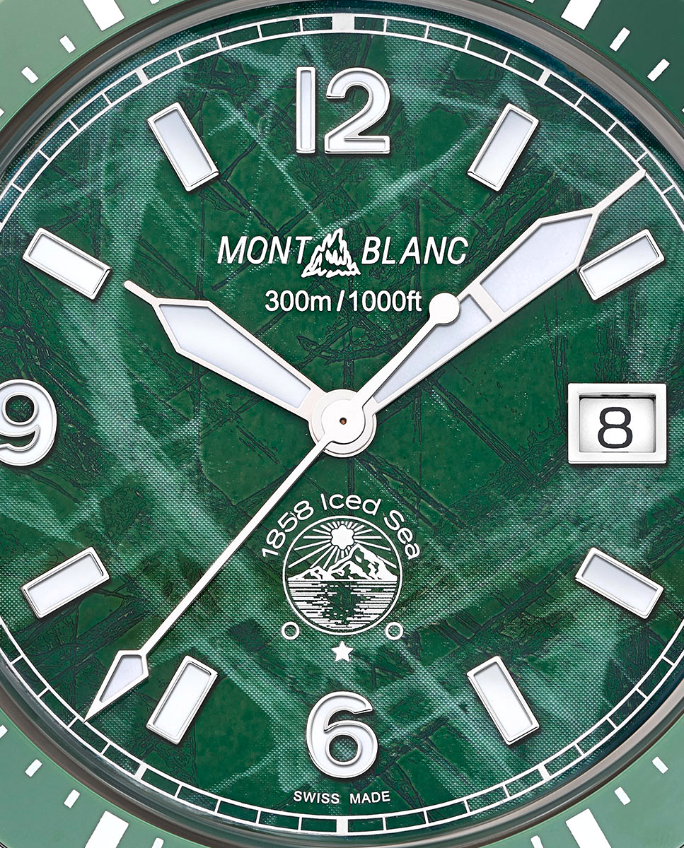 Montblanc 1858 Iced Sea Automatic Date, image 6