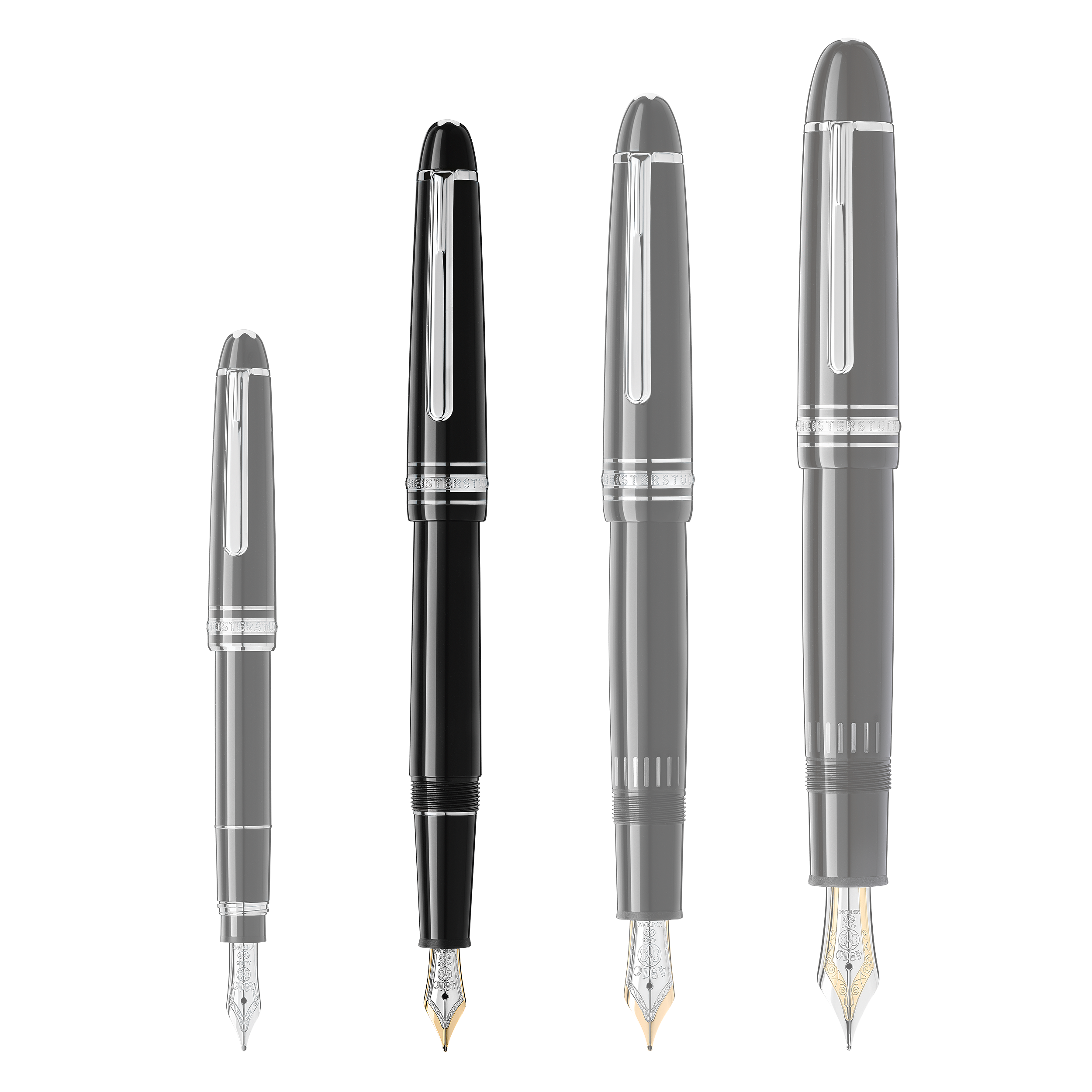 Meisterstück Platinum-Coated Classique Fountain Pen, image 5