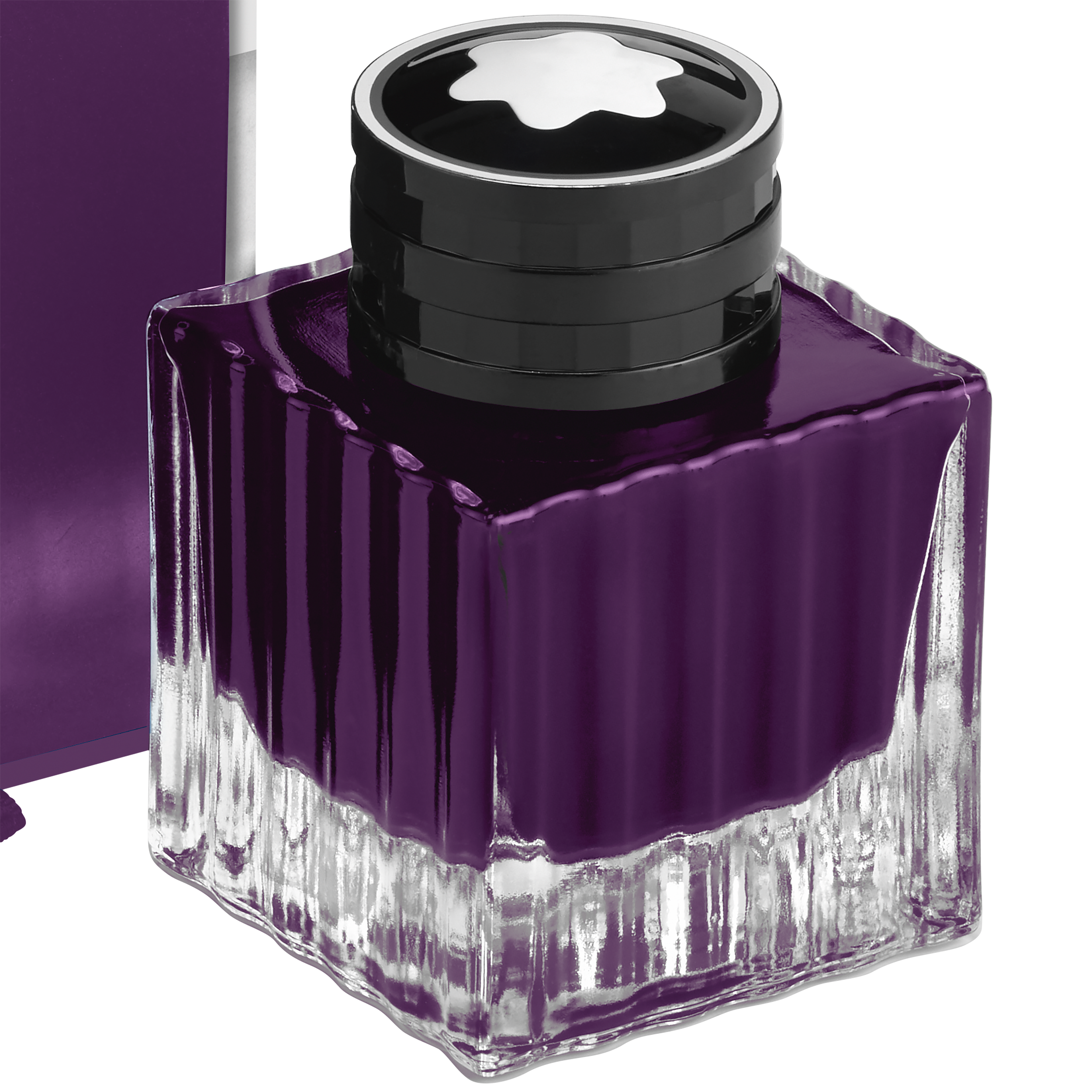 Ink Bottle, Great Characters Homage to Enzo Ferrari, Purple - 50ml, image 2
