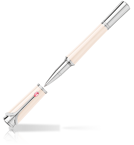 6 صورة ،Montblanc Muses Princesse Grace de Monaco ivory colour Rollerball