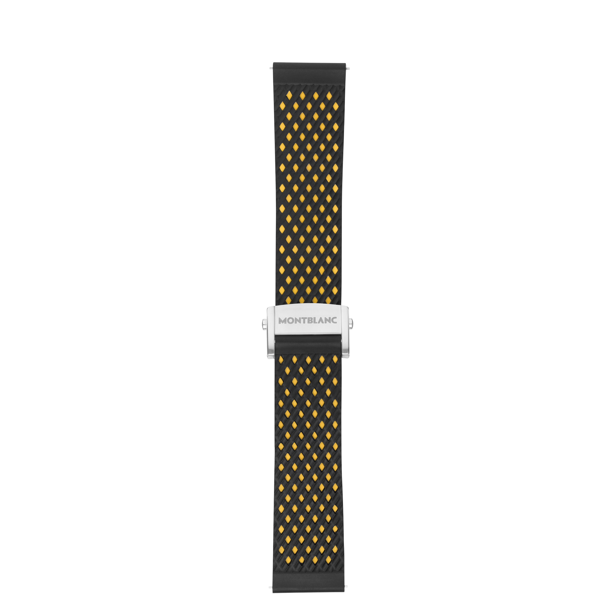 Yellow Rubber Sport Strap, image 1