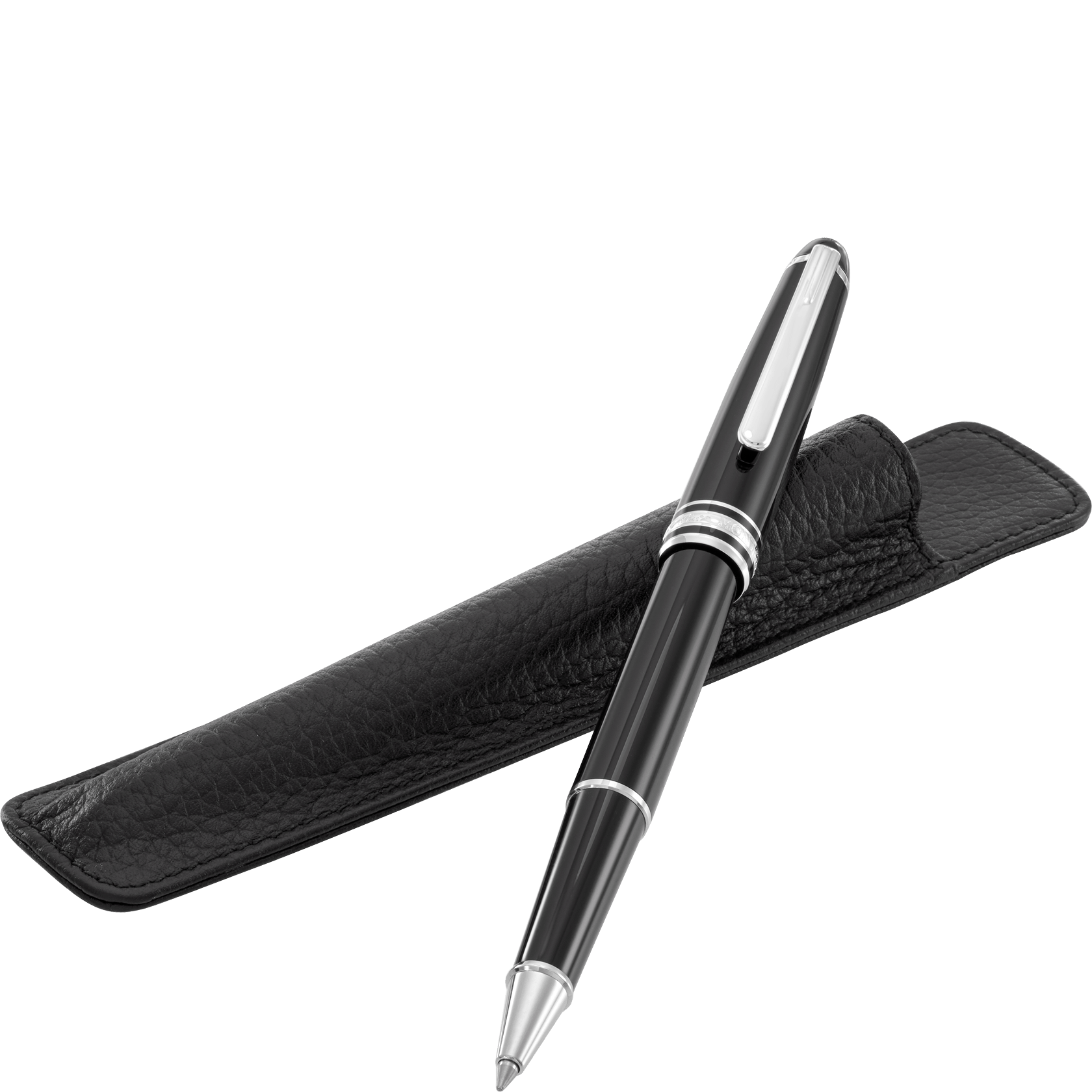 Set with Meisterstück Platinum Line Classique Rollerball and exclusive pen pouch, image 1