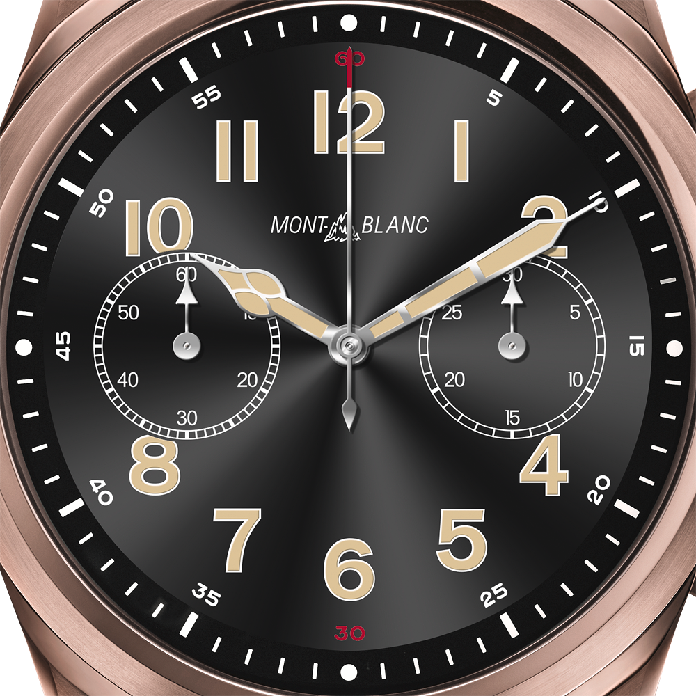 Montblanc Summit 2 Stainless Steel Brown and Leather, image 2