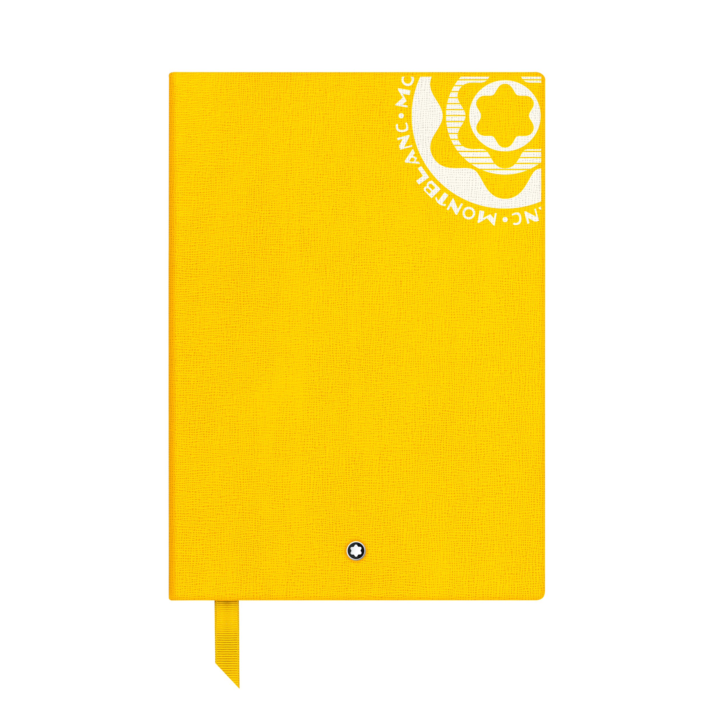 Notebook #146 Montblanc Vintage Logo, Yellow, image 1