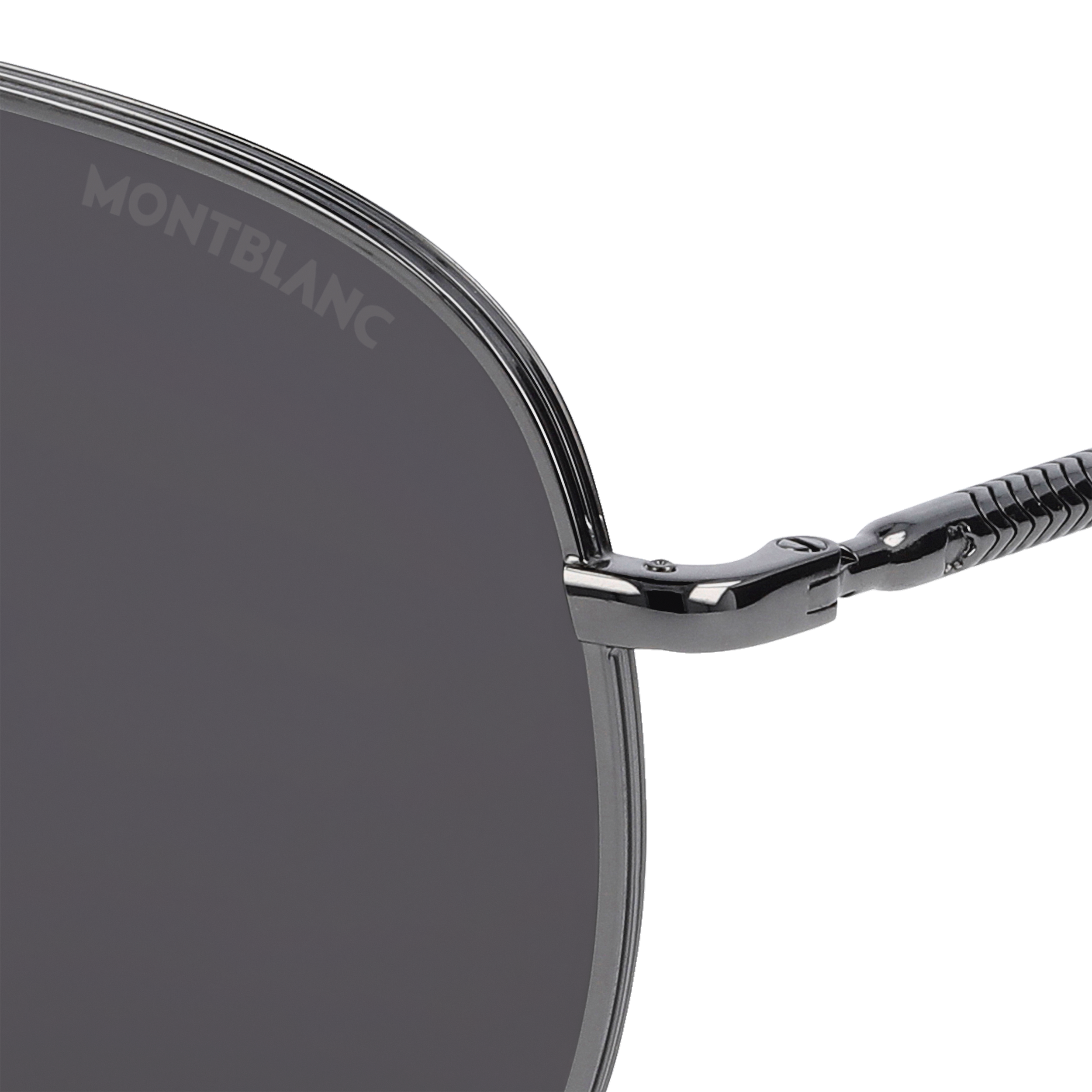 3 صورة ،Square Frame Metal Sunglasses