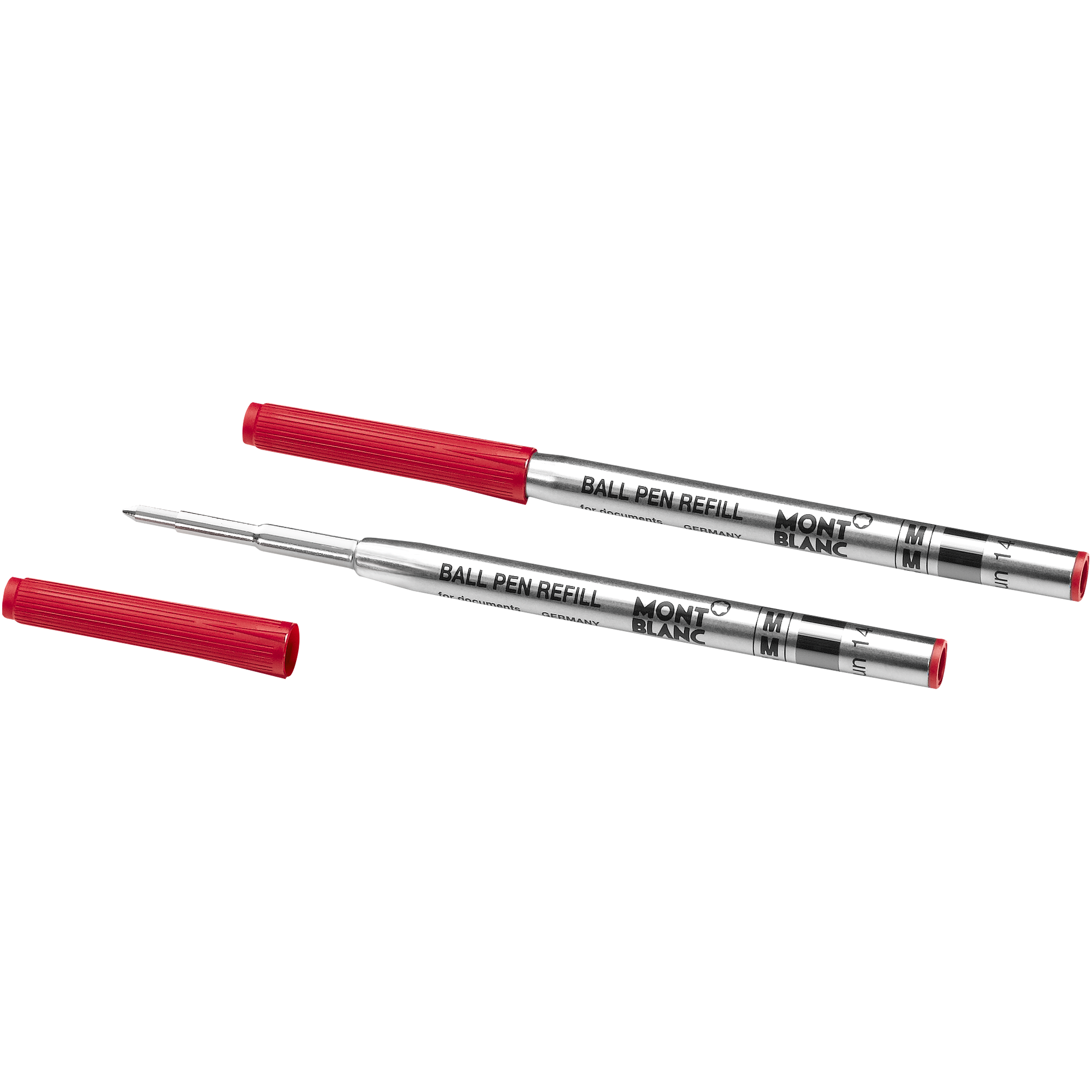 2 Ballpoint Pen Refill (M) Nightfire red, image 3