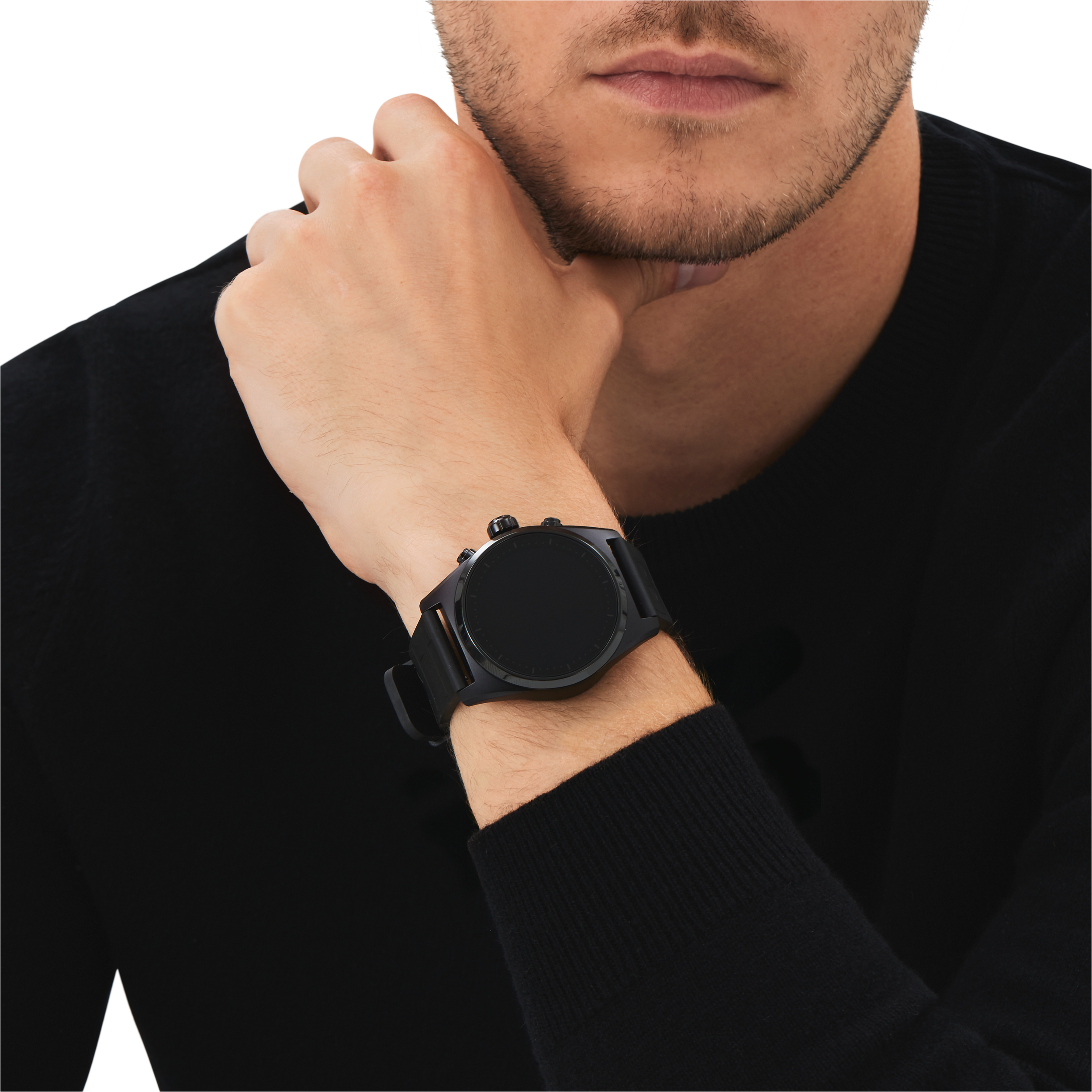 Montblanc Summit Lite Smartwatch - Black with Rubber Strap, image 6