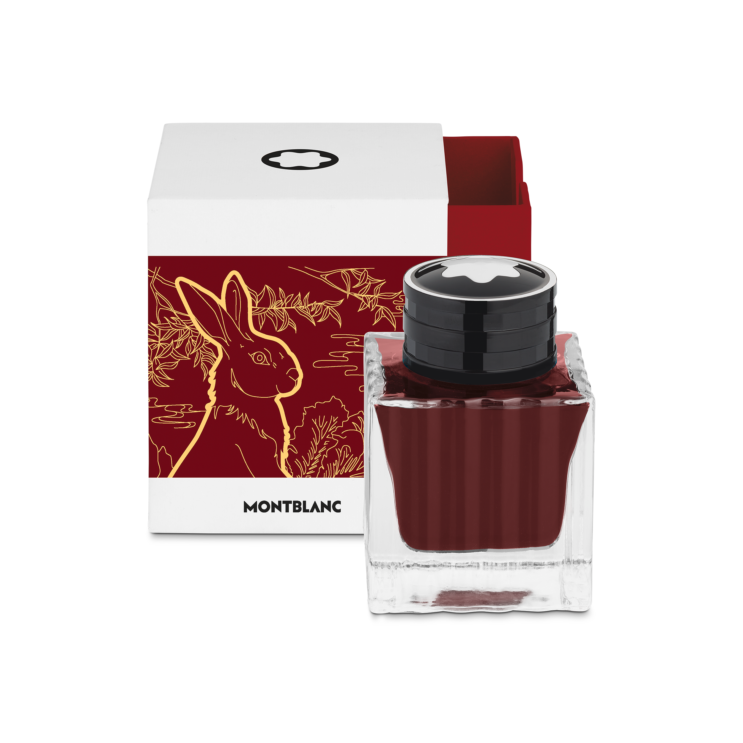 Ink bottle 50 ml, red, The Legend of Zodiacs, Rabbit, image 1
