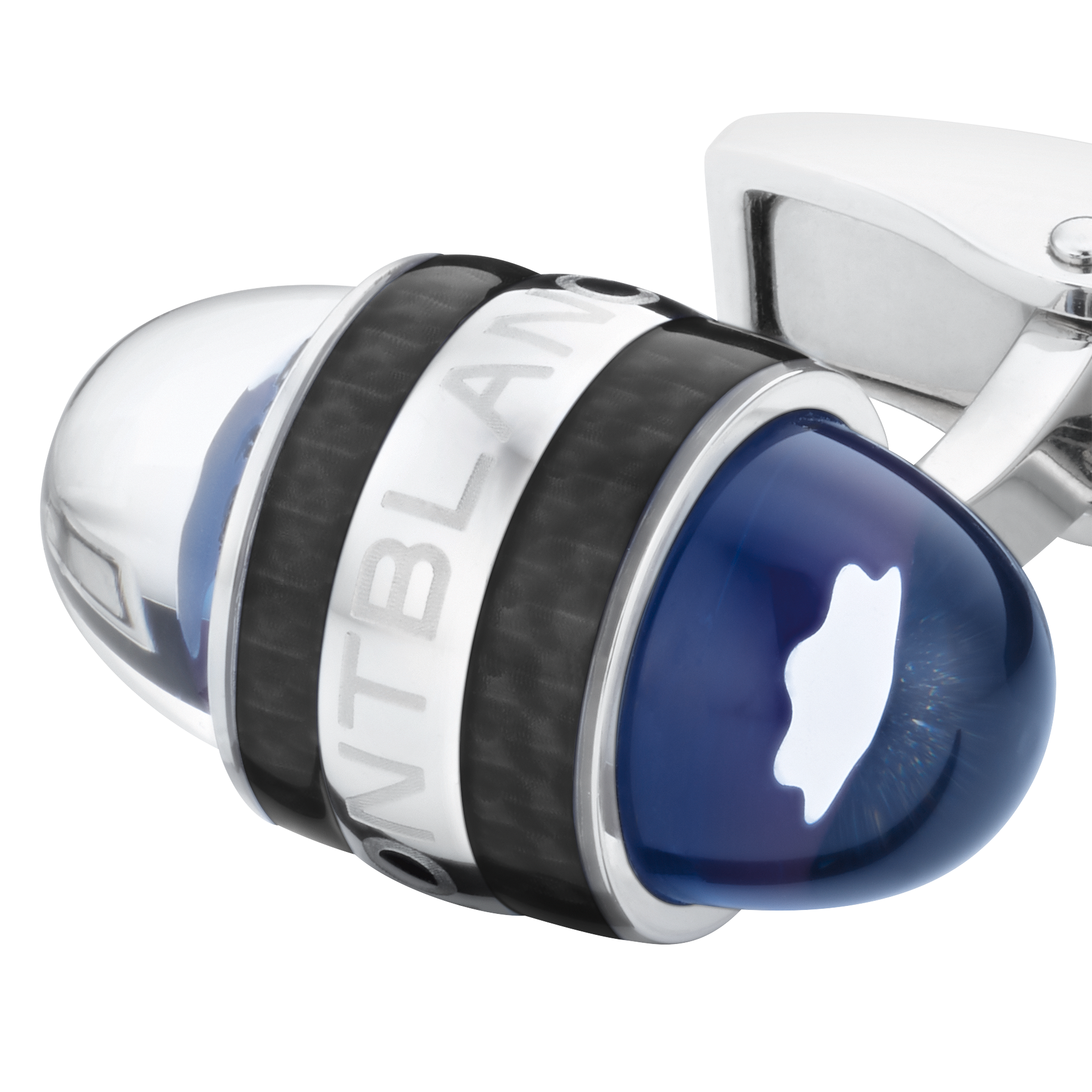 Montblanc StarWalker Cufflinks Steel and Lacquer, image 2