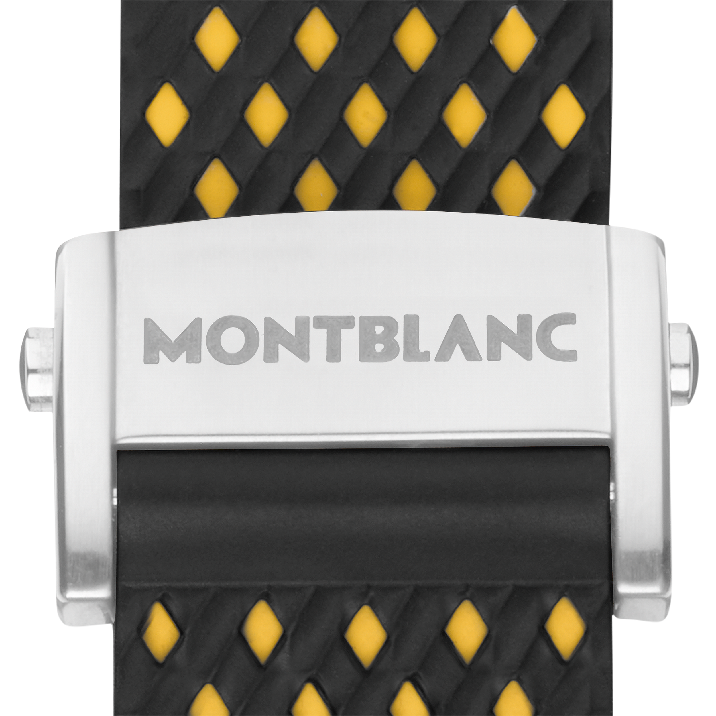 Yellow Rubber Sport Strap, image 2