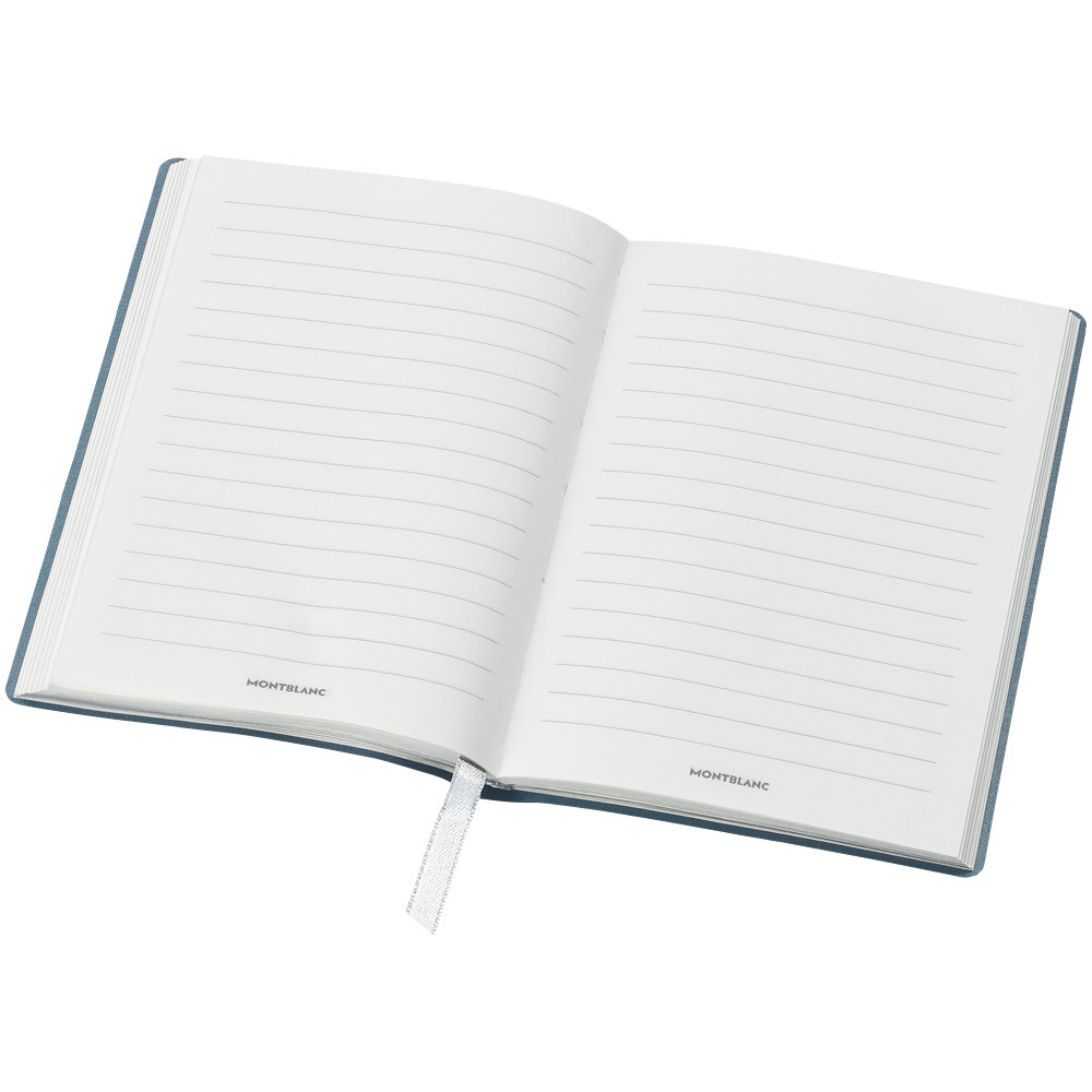 Montblanc Fine Stationery Notebook #148 Petrol Blue, lined, image 2