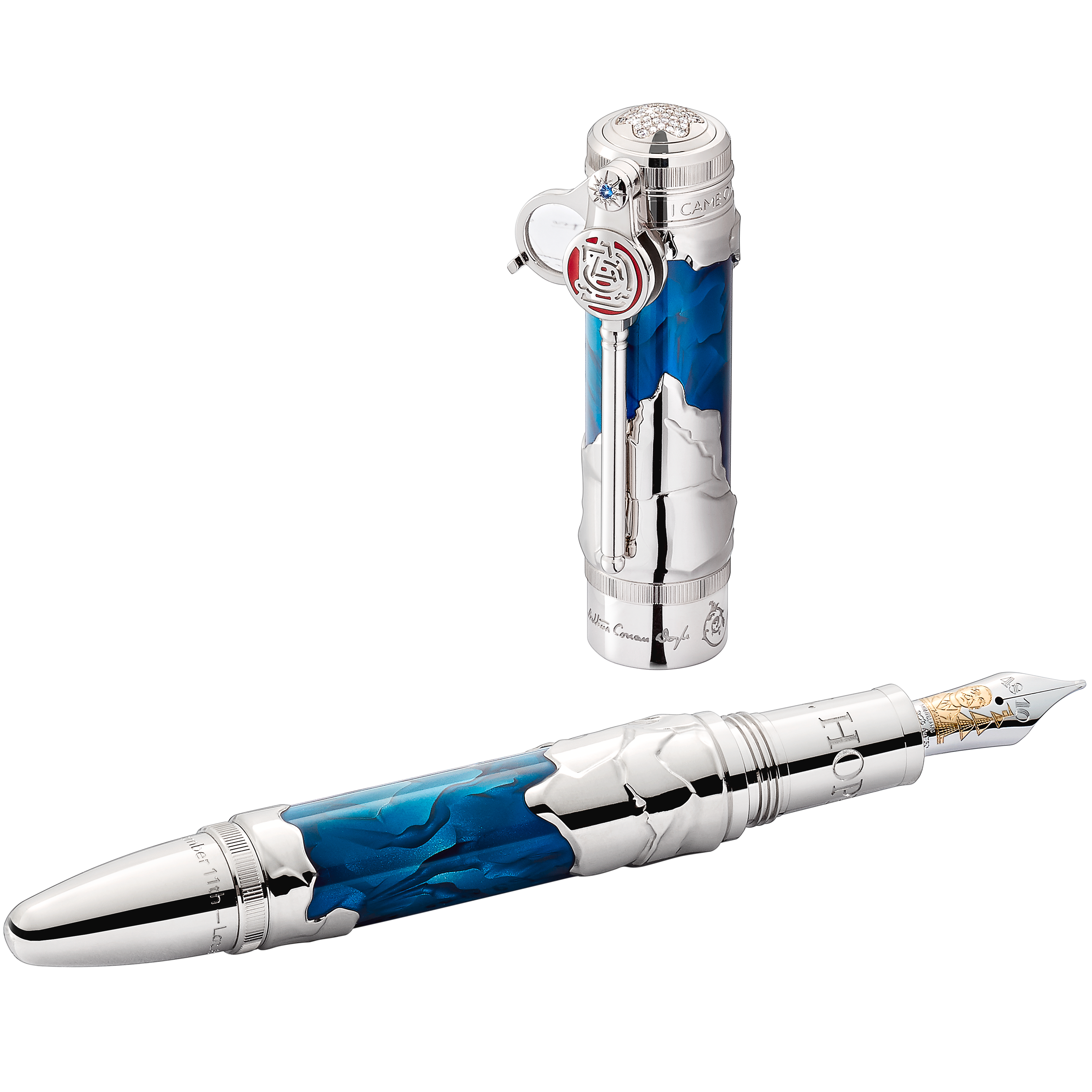 Writers Edition Sir Arthur Conan Doyle Limited Edition 8 Fountain Pen, image 1