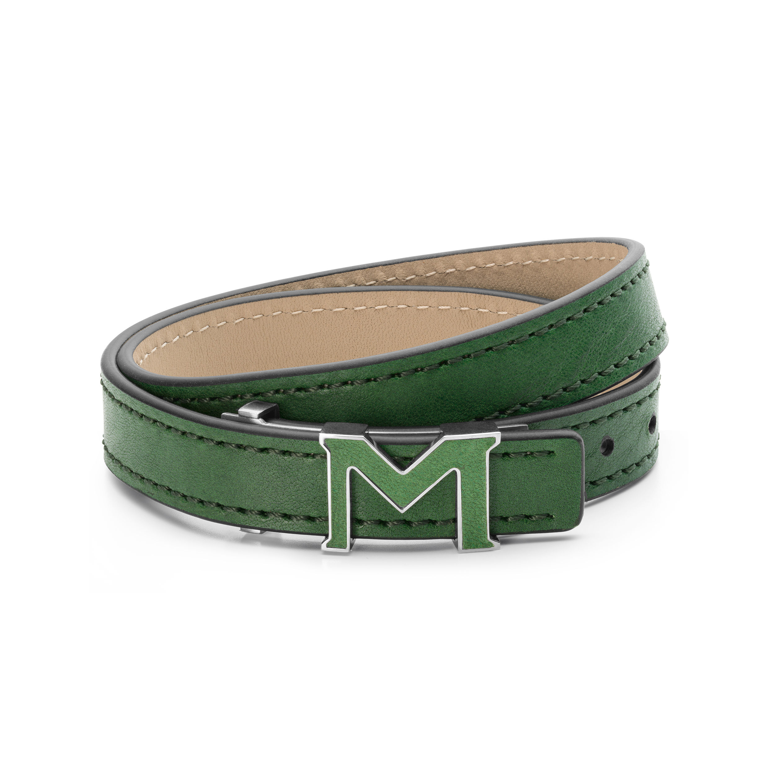 Bracelet Montblanc M Logo green