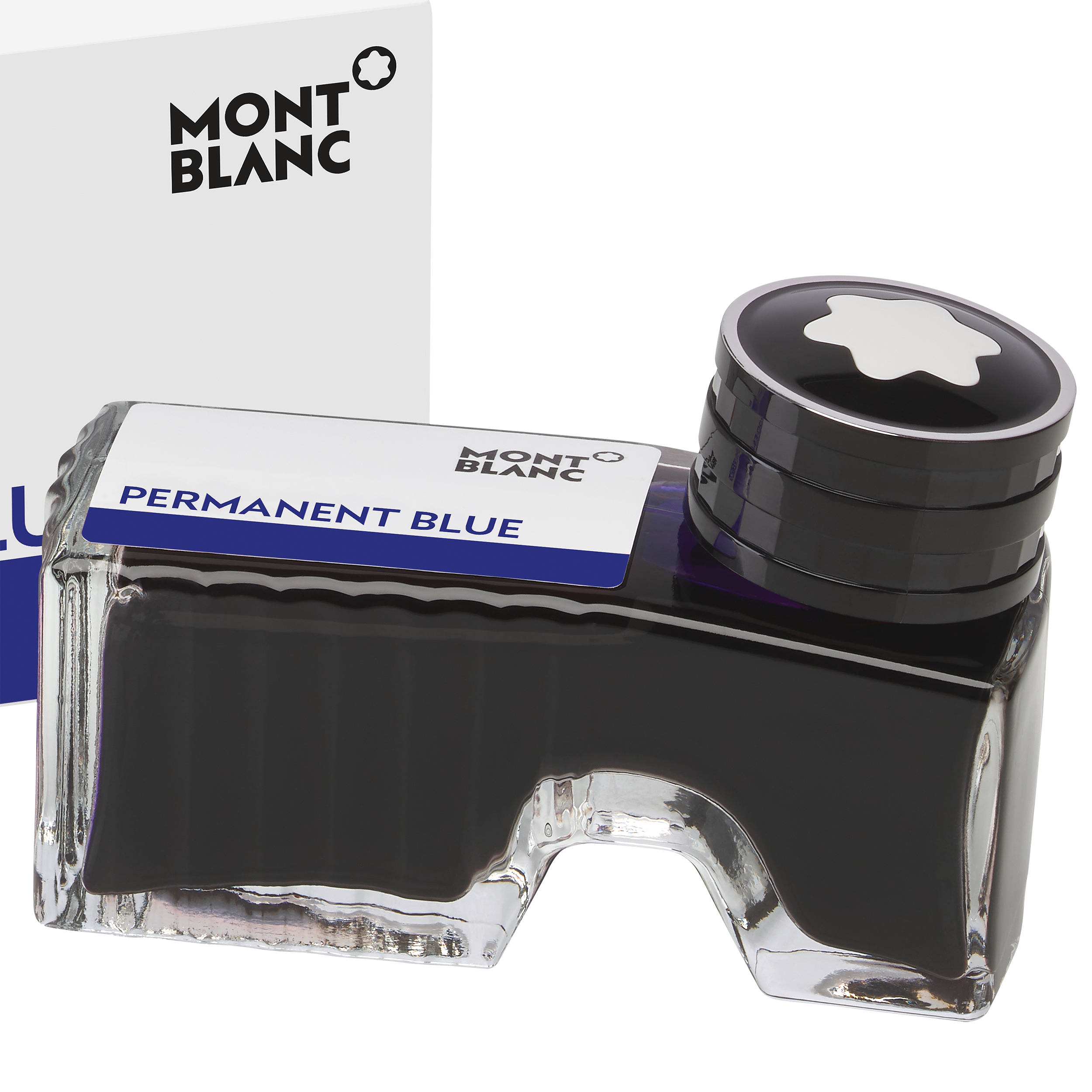 Ink Bottle, Permanent Blue - 60ml, image 2