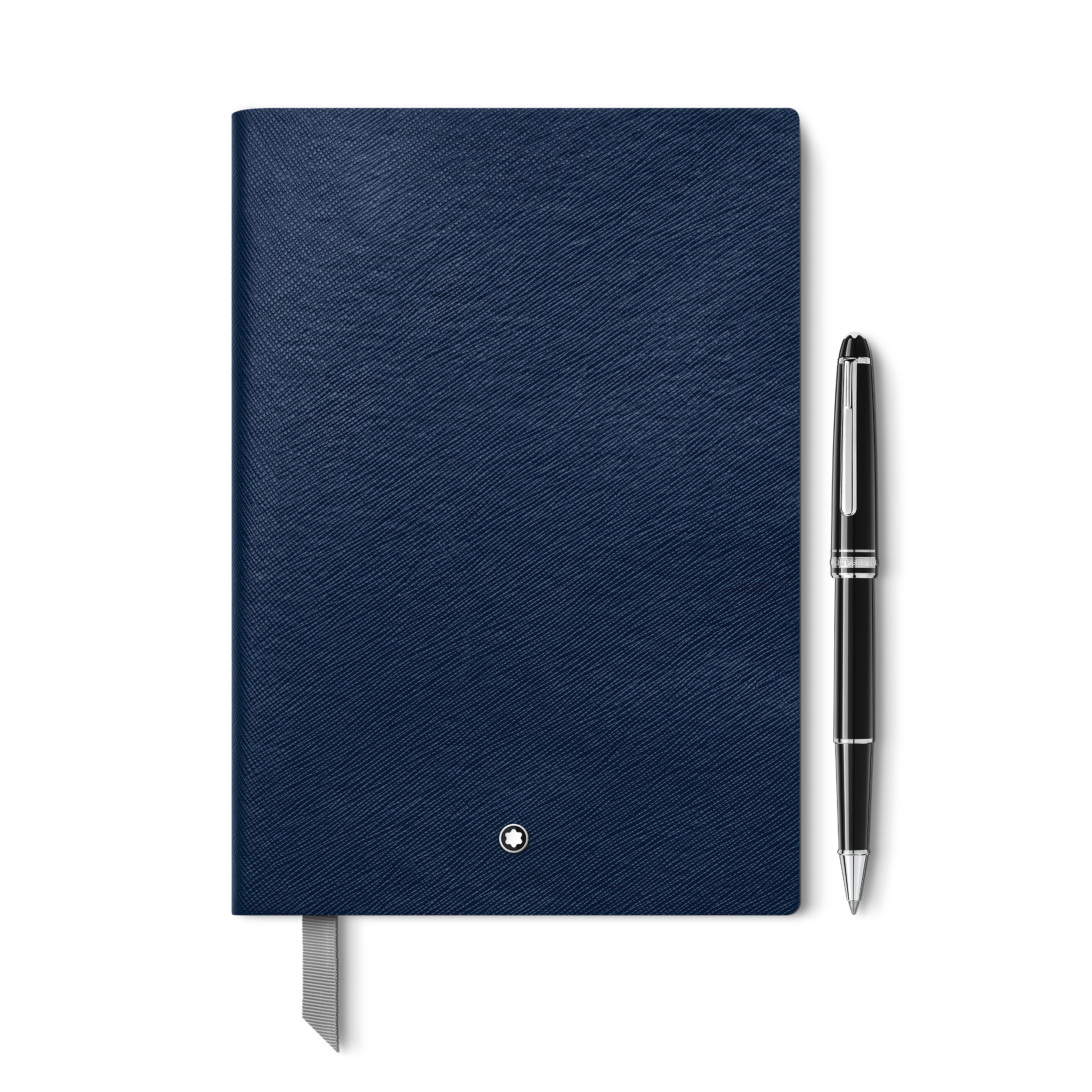 Set with the Meisterstück classique platinum-coated rollerball and notebook #146 blue, image 1